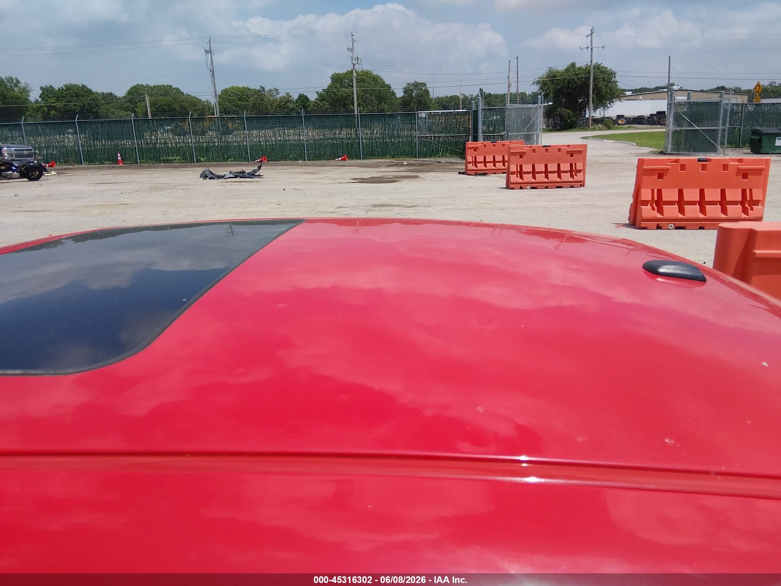 2010 Dodge Challenger R/t Red vin: 2B3CJ5DT8AH320919