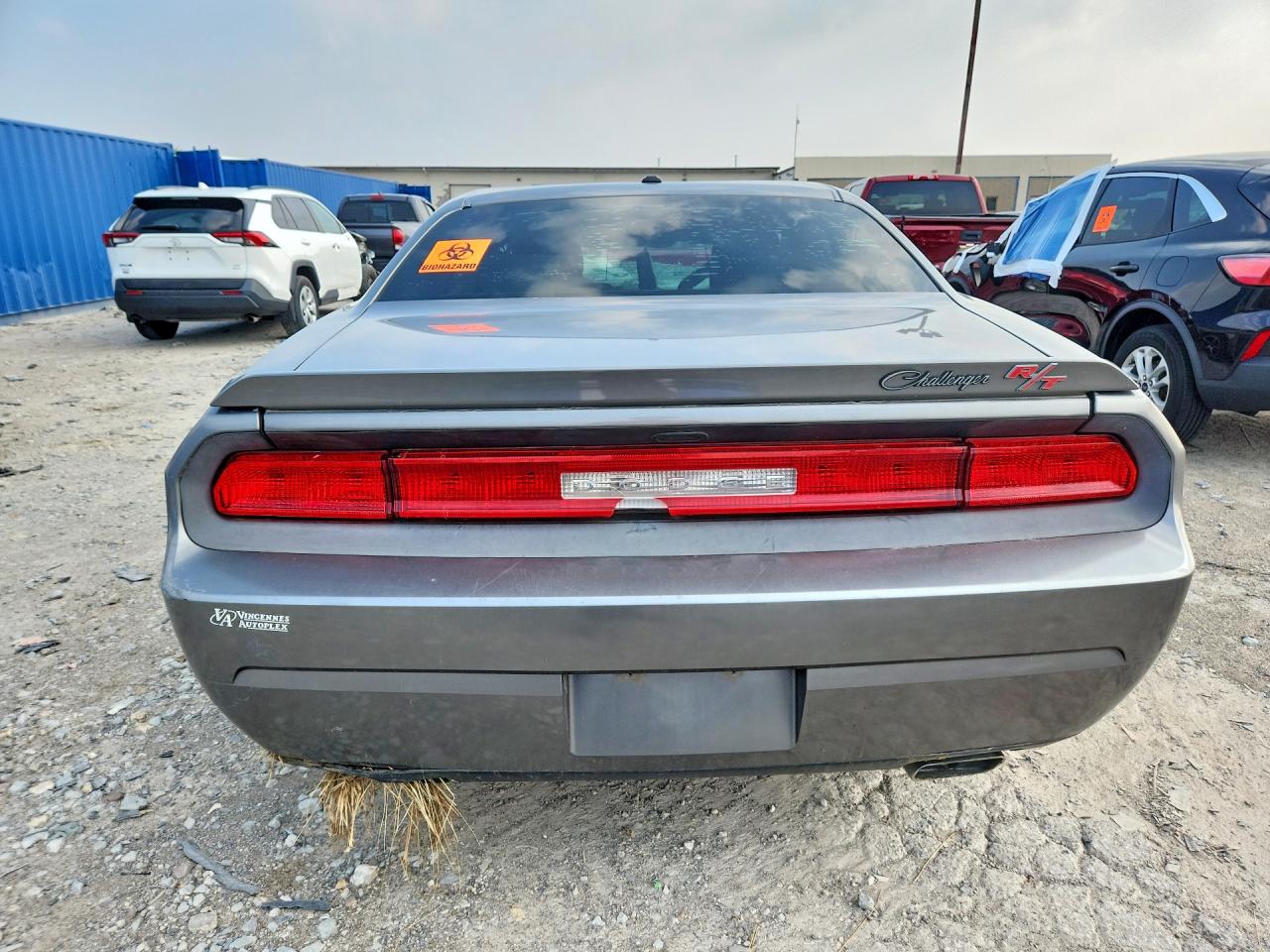 2011 Dodge Challenger R/t Gray vin: 2B3CJ5DT8BH557251