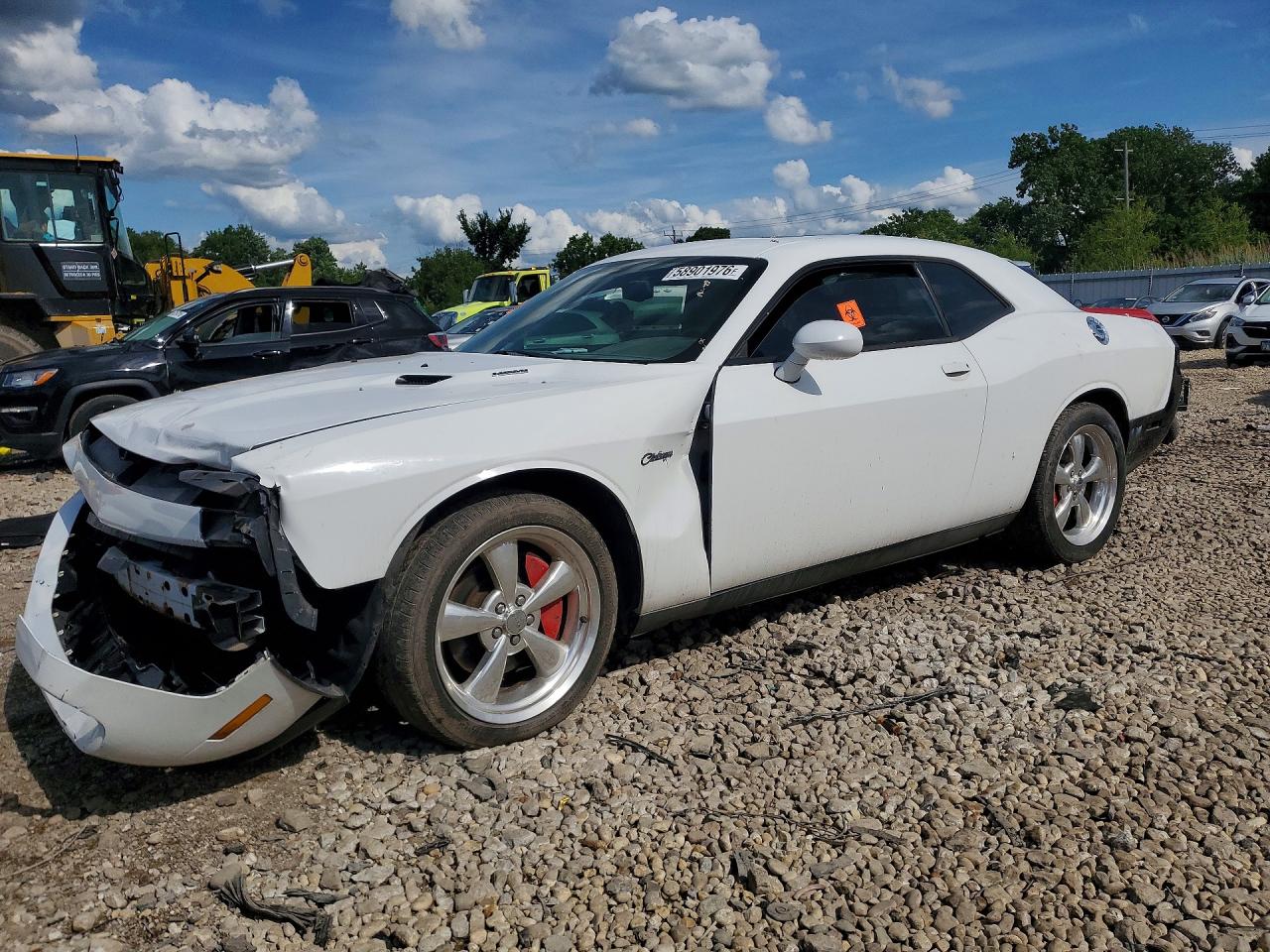 2011 Dodge Challenger R/t Белый vin: 2B3CJ5DT8BH571327