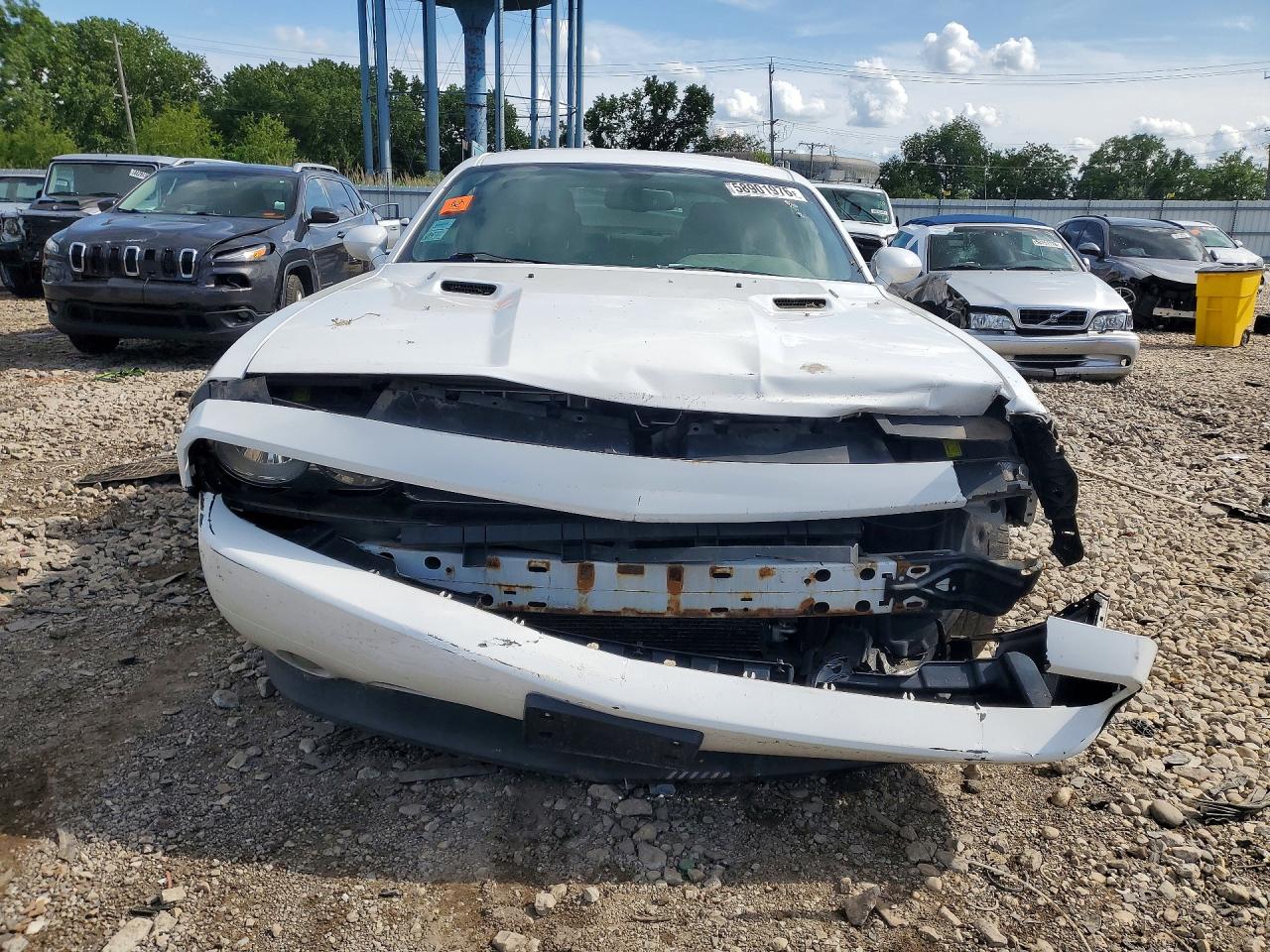 2011 Dodge Challenger R/t White vin: 2B3CJ5DT8BH571327