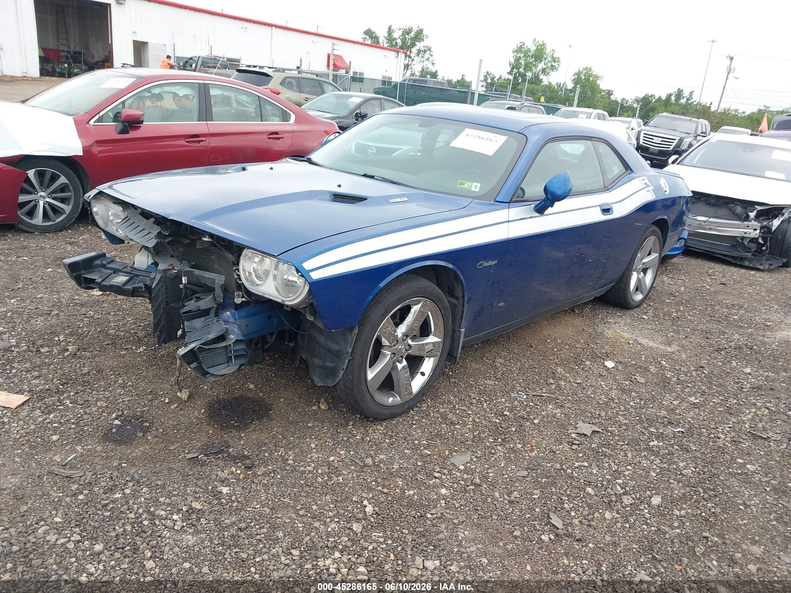 2010 Dodge Challenger R/t Dark Blue vin: 2B3CJ5DT9AH137108