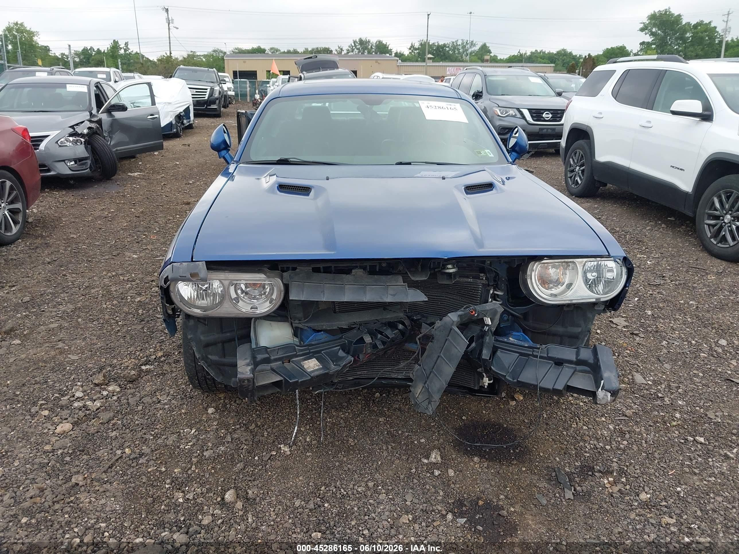 2010 Dodge Challenger R/t Dark Blue vin: 2B3CJ5DT9AH137108
