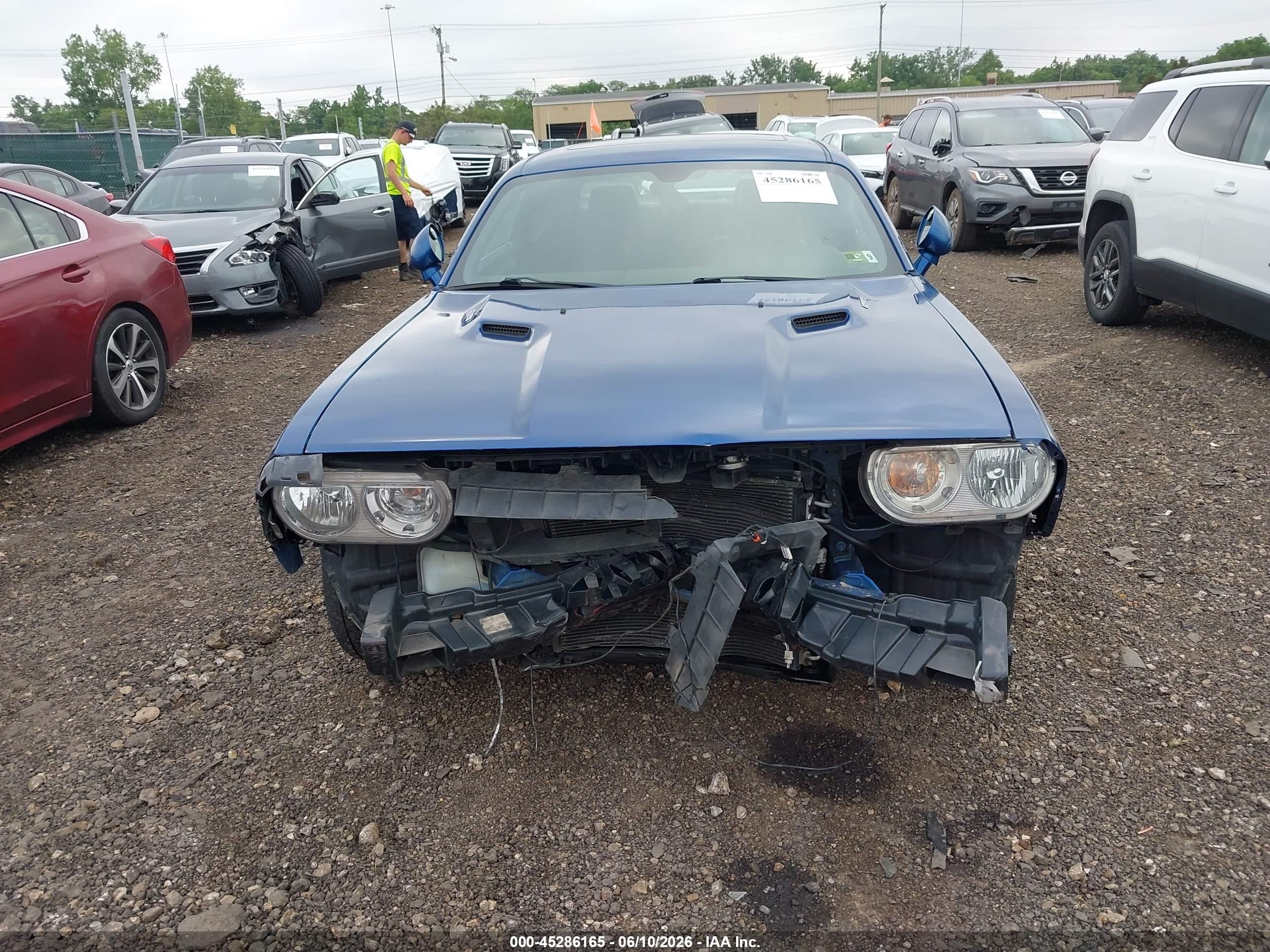 2010 Dodge Challenger R/t Dark Blue vin: 2B3CJ5DT9AH137108