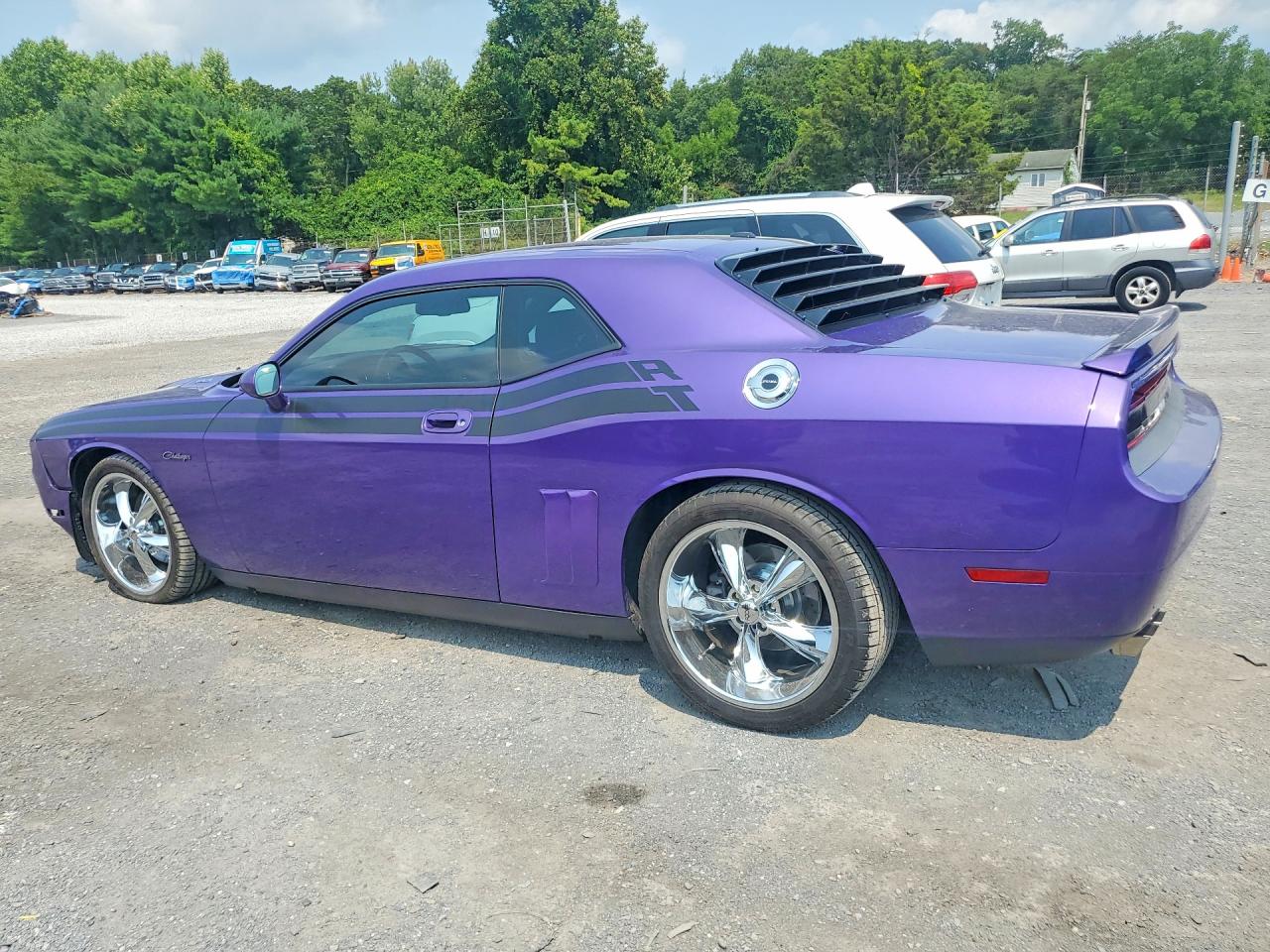 2010 Dodge Challenger R/t Purple vin: 2B3CJ5DT9AH173039