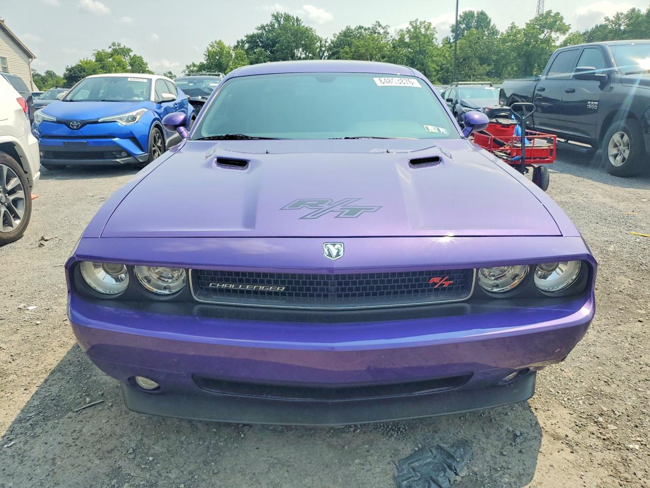 2010 Dodge Challenger R/t Purple vin: 2B3CJ5DT9AH173039