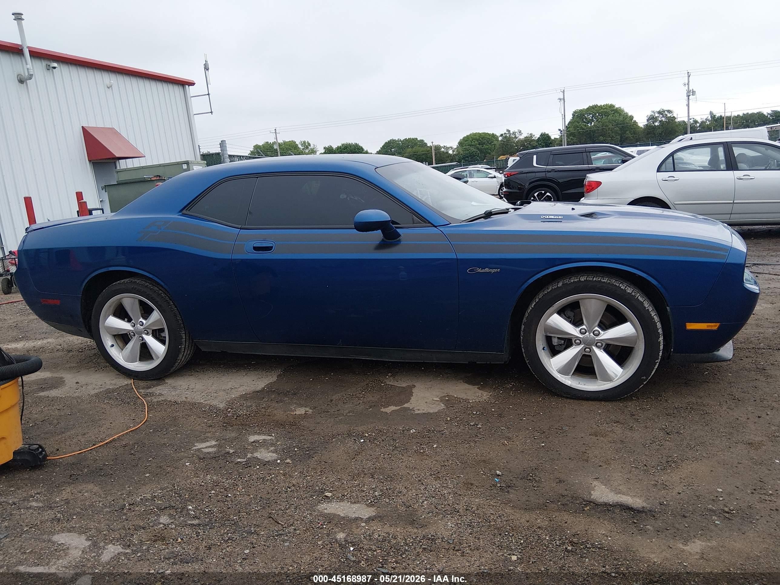 2010 Dodge Challenger R/t Blue vin: 2B3CJ5DT9AH200904