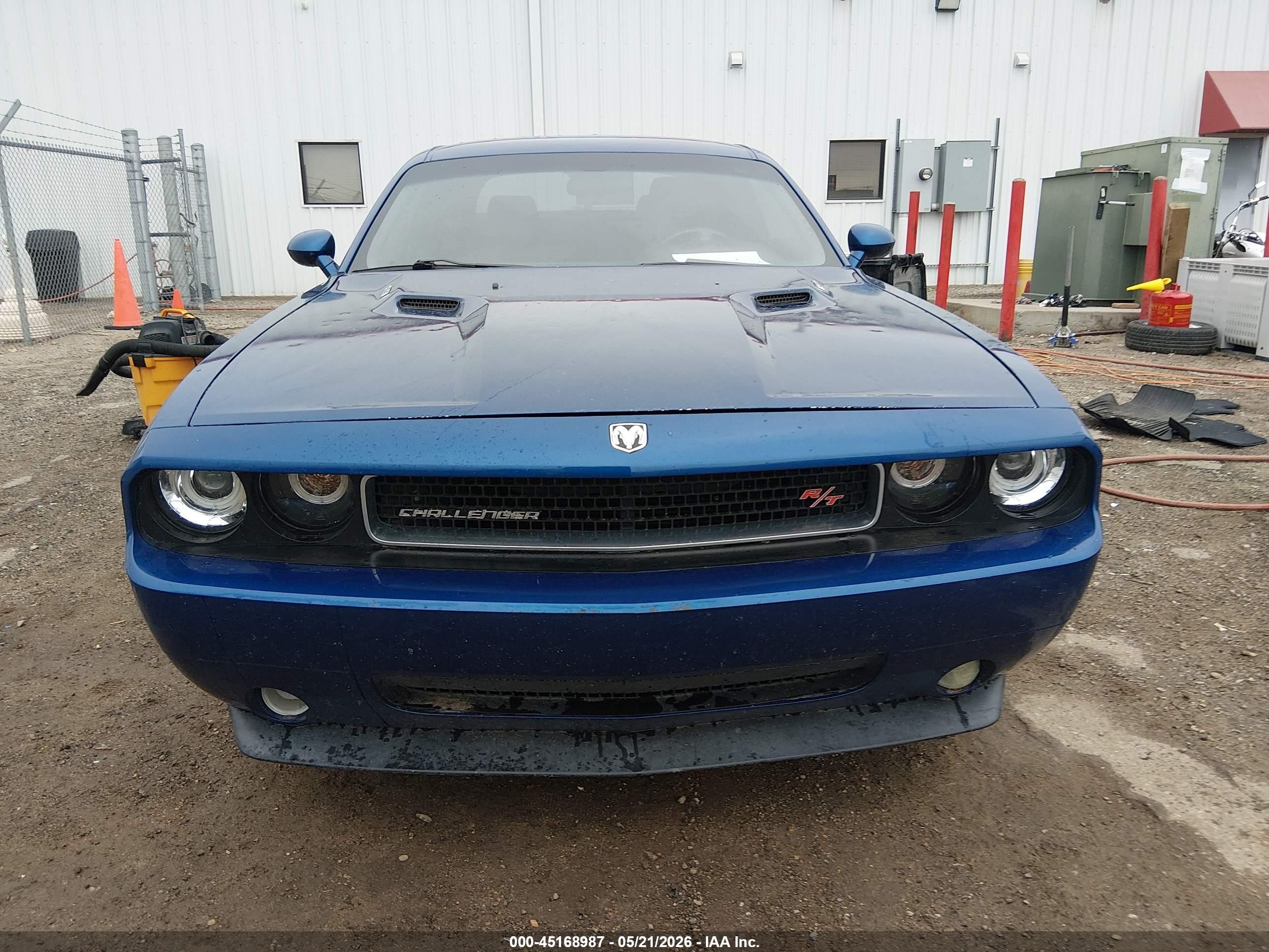 2010 Dodge Challenger R/t Blue vin: 2B3CJ5DT9AH200904