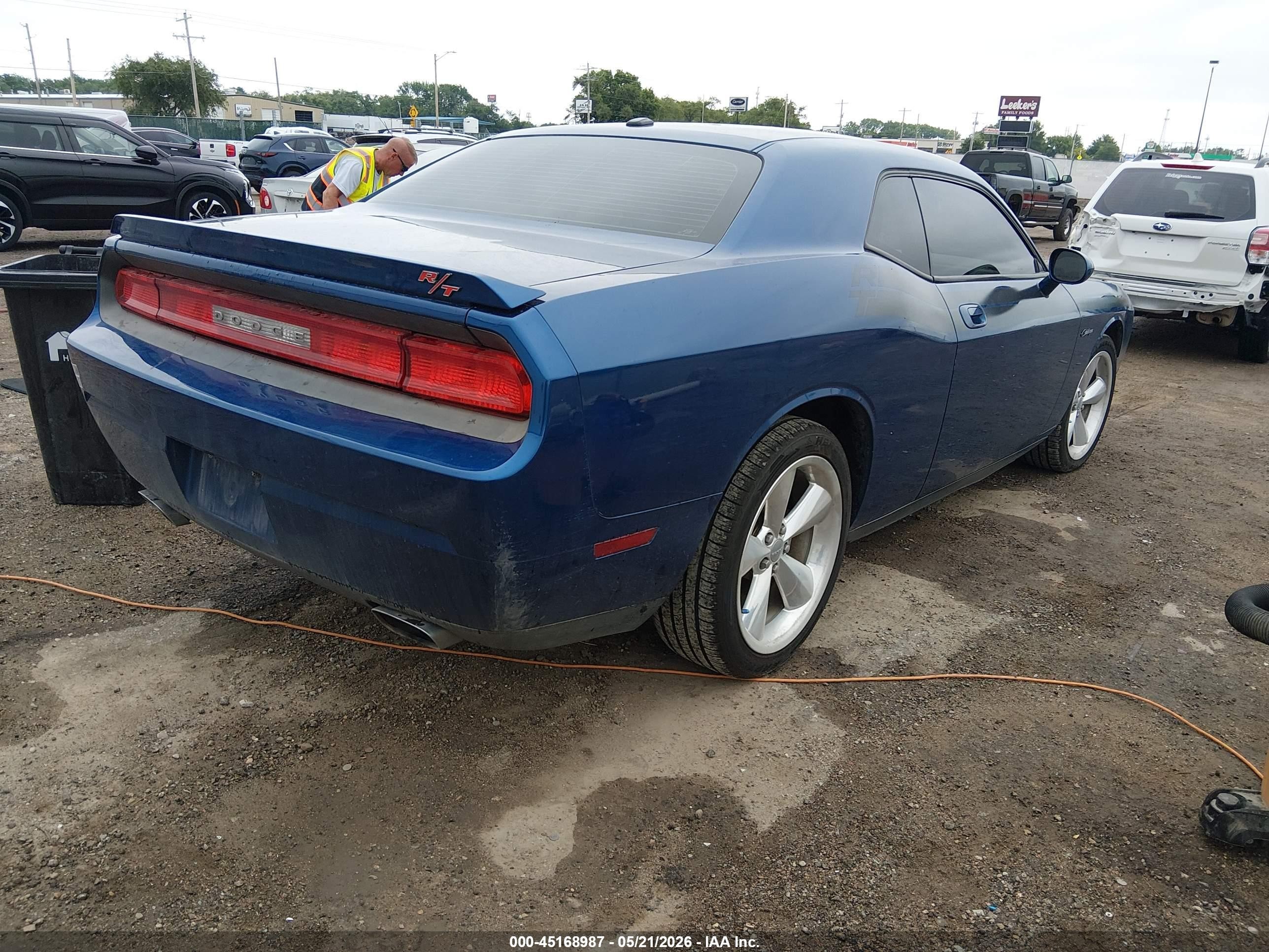 2010 Dodge Challenger R/t Blue vin: 2B3CJ5DT9AH200904