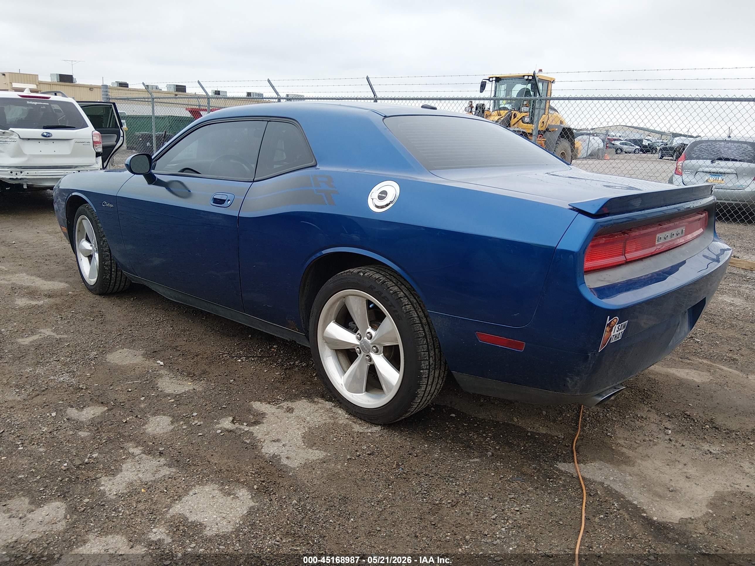 2010 Dodge Challenger R/t Blue vin: 2B3CJ5DT9AH200904