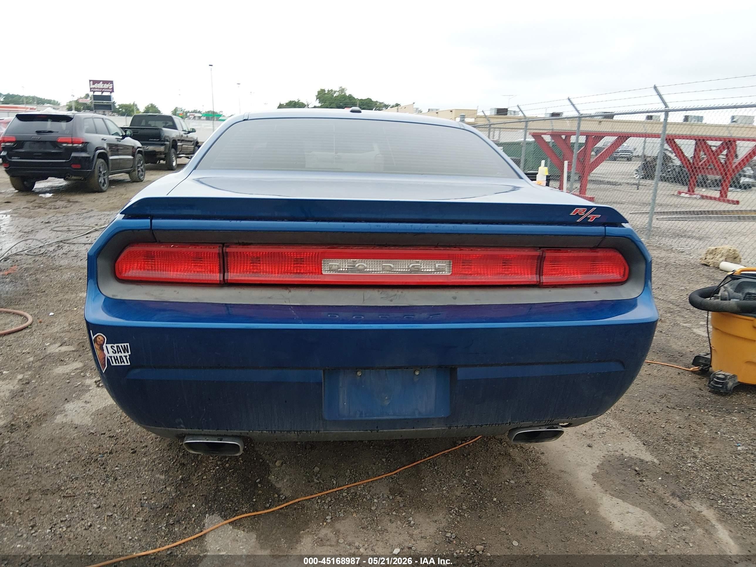 2010 Dodge Challenger R/t Blue vin: 2B3CJ5DT9AH200904