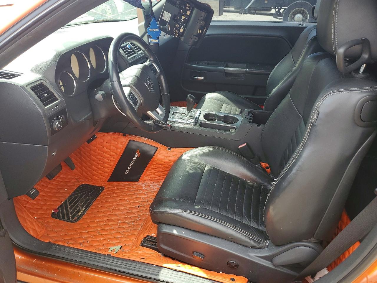 2011 Dodge Challenger R Оранжевый vin: 2B3CJ5DT9BH542712