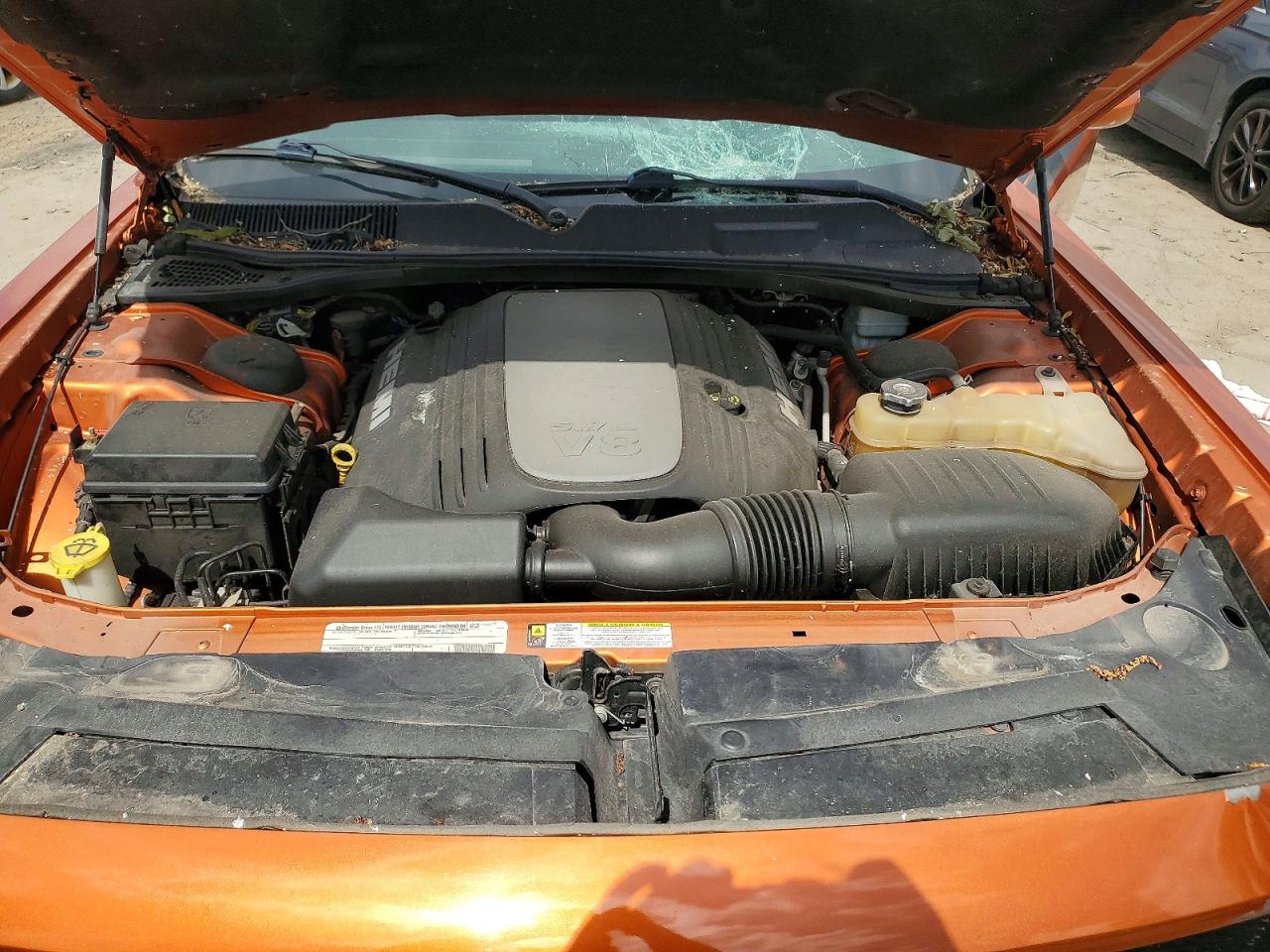 2011 Dodge Challenger R Оранжевый vin: 2B3CJ5DT9BH542712