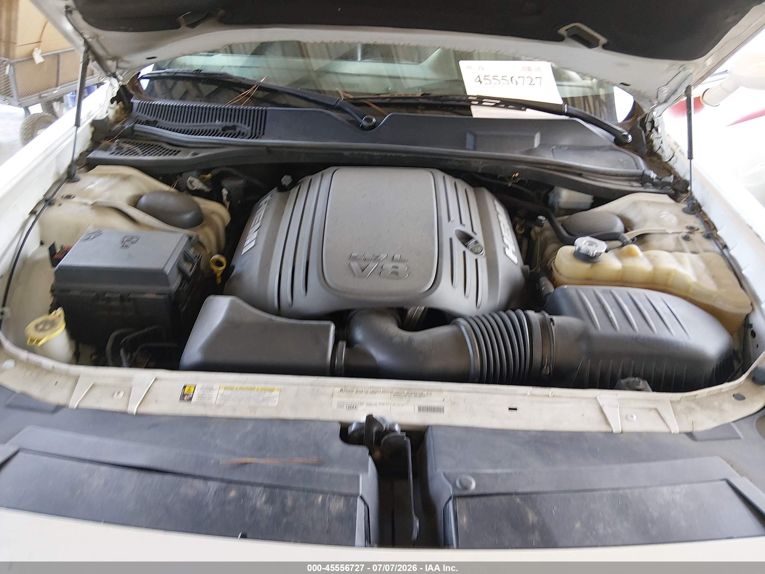 2011 Dodge Challenger R/t White vin: 2B3CJ5DT9BH604819