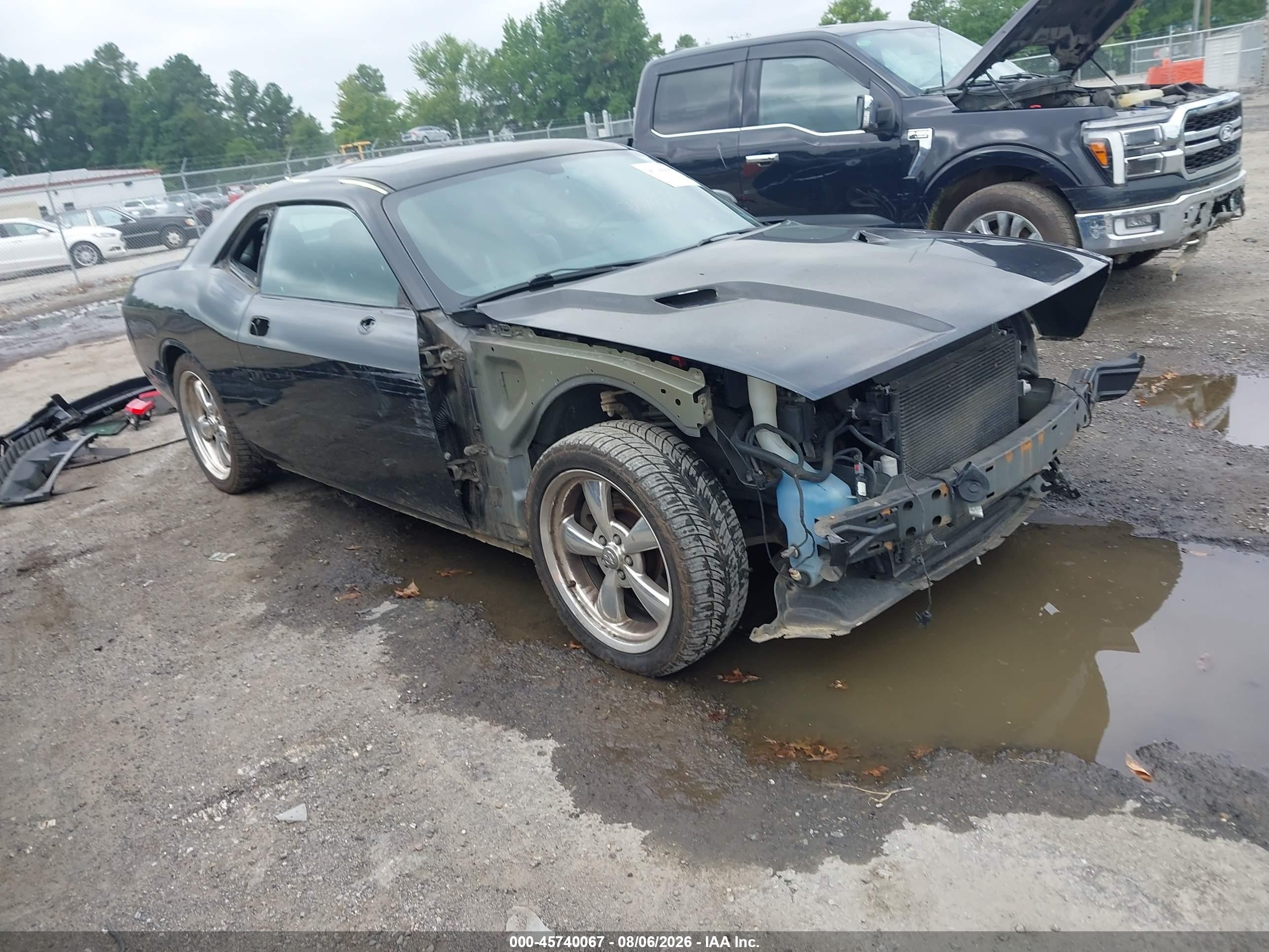 2010 Dodge Challenger R/t Black vin: 2B3CJ5DTXAH111715