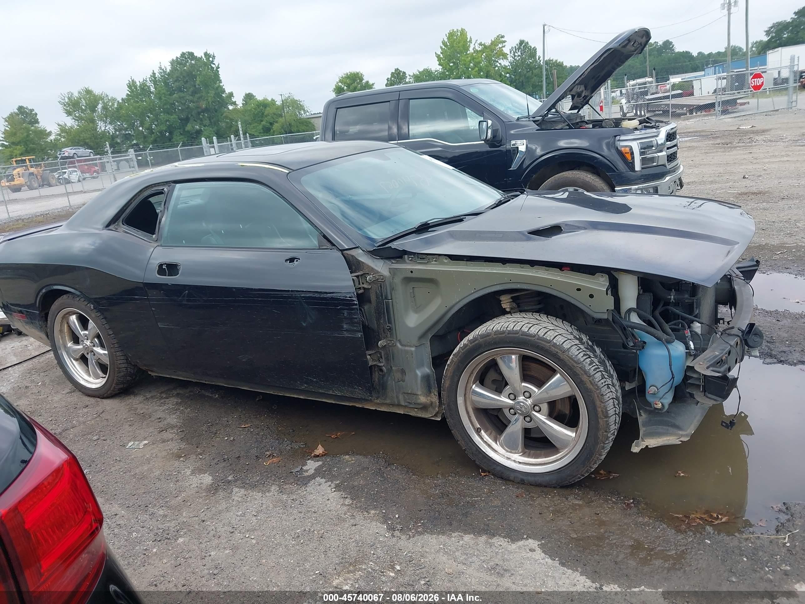 2010 Dodge Challenger R/t Black vin: 2B3CJ5DTXAH111715