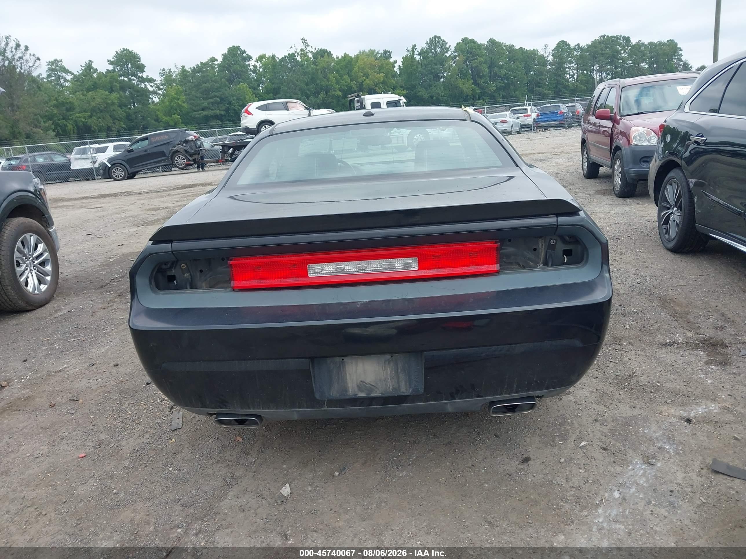 2010 Dodge Challenger R/t Black vin: 2B3CJ5DTXAH111715
