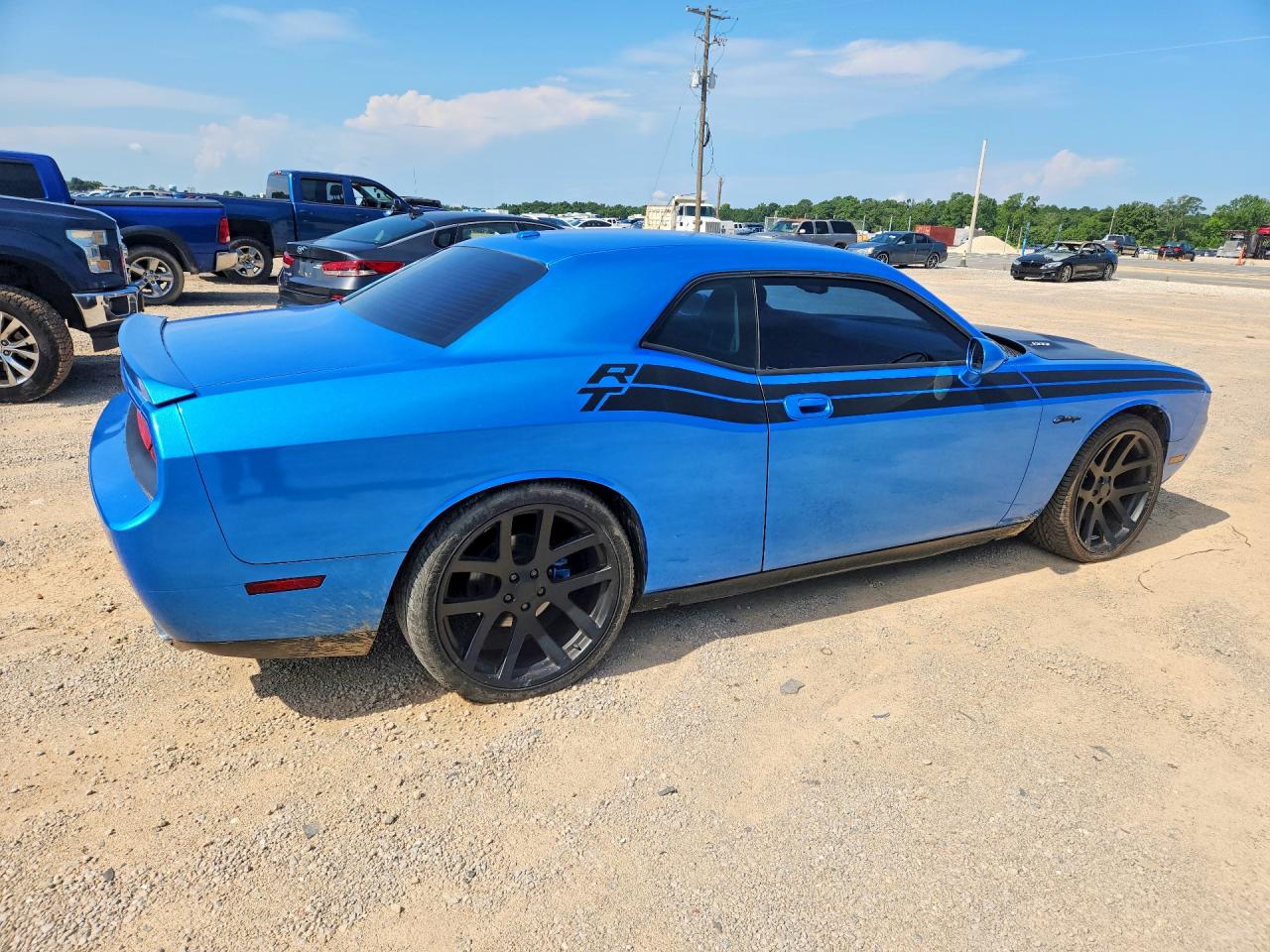 2010 Dodge Challenger R/t Blue vin: 2B3CJ5DTXAH130863