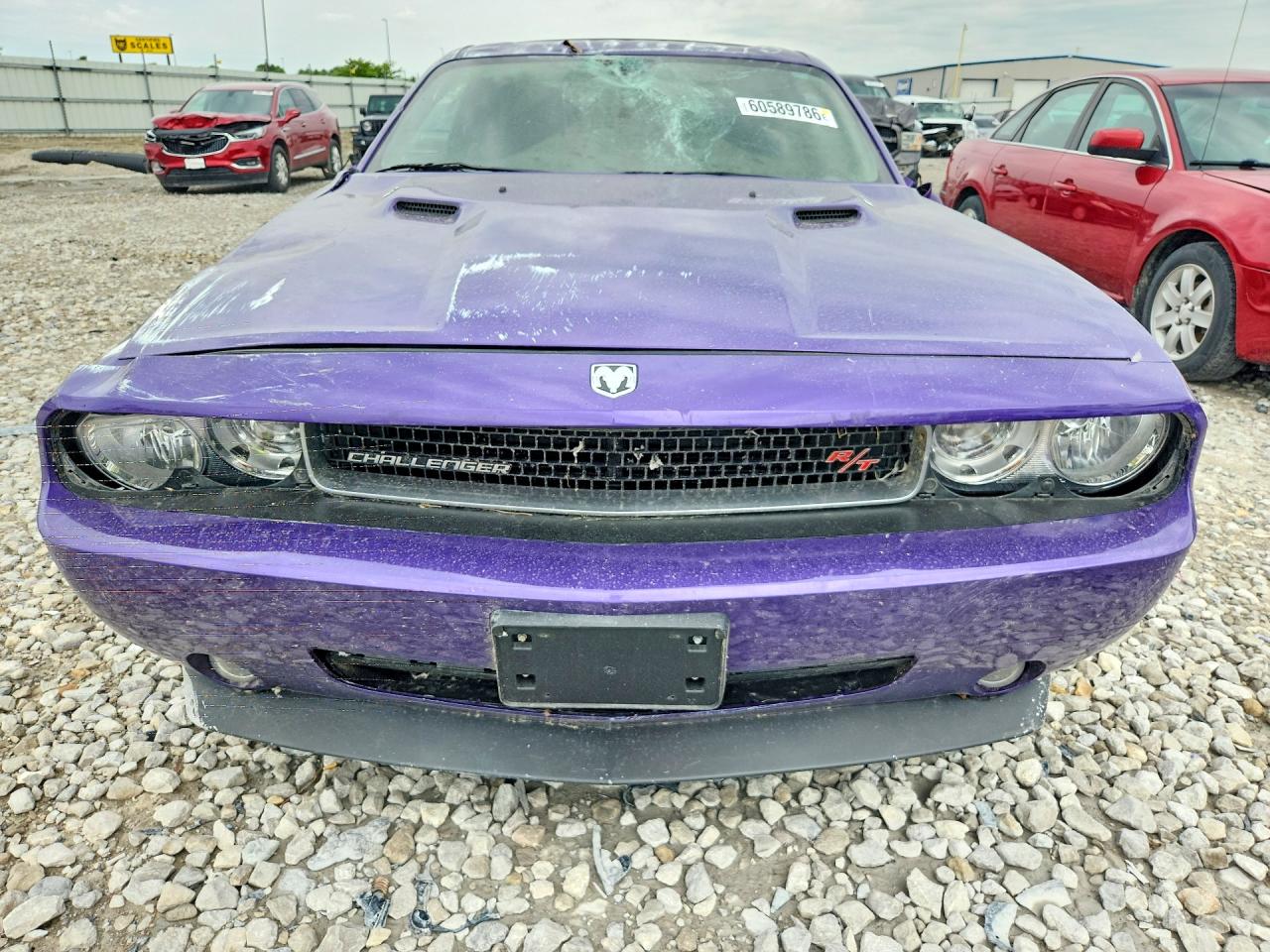 2010 Dodge Challenger R/t Purple vin: 2B3CJ5DTXAH174796