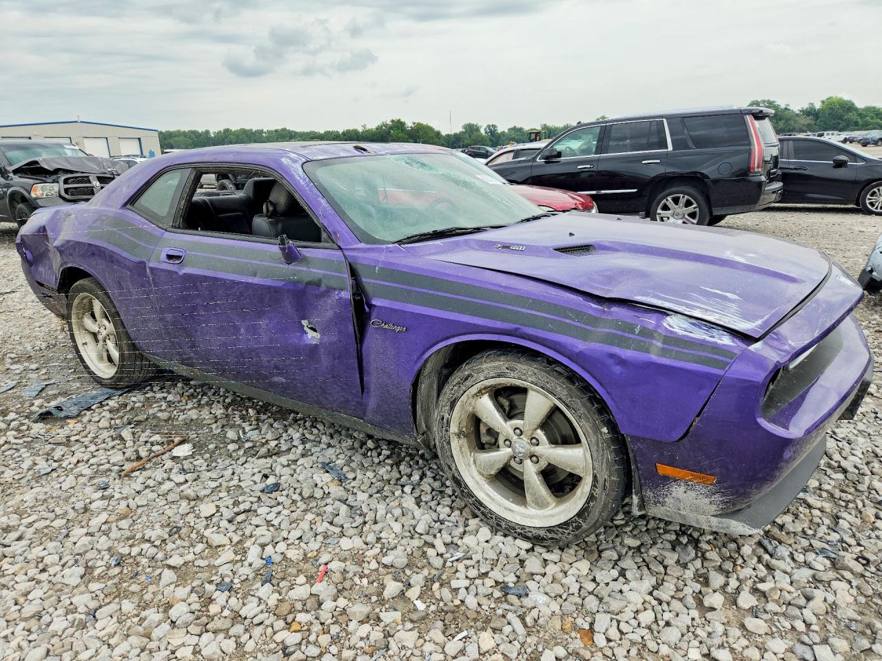 2010 Dodge Challenger R/t Purple vin: 2B3CJ5DTXAH174796