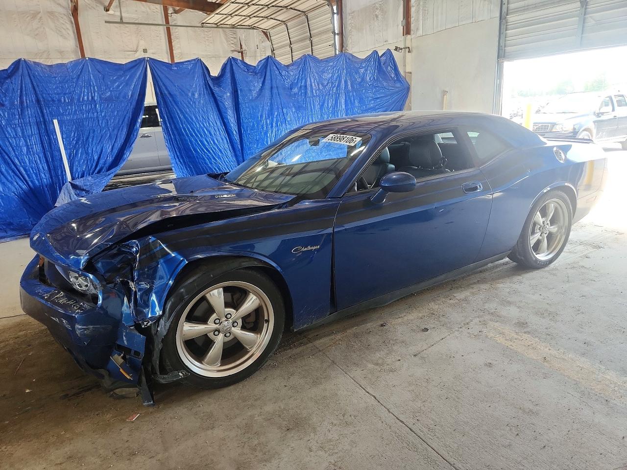 2010 Dodge Challenger R/t Blue vin: 2B3CJ5DTXAH324213