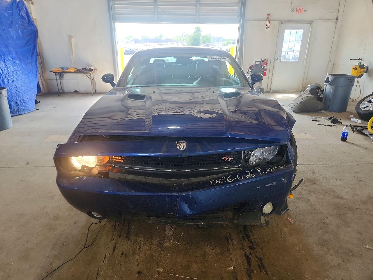2010 Dodge Challenger R/t Синий vin: 2B3CJ5DTXAH324213