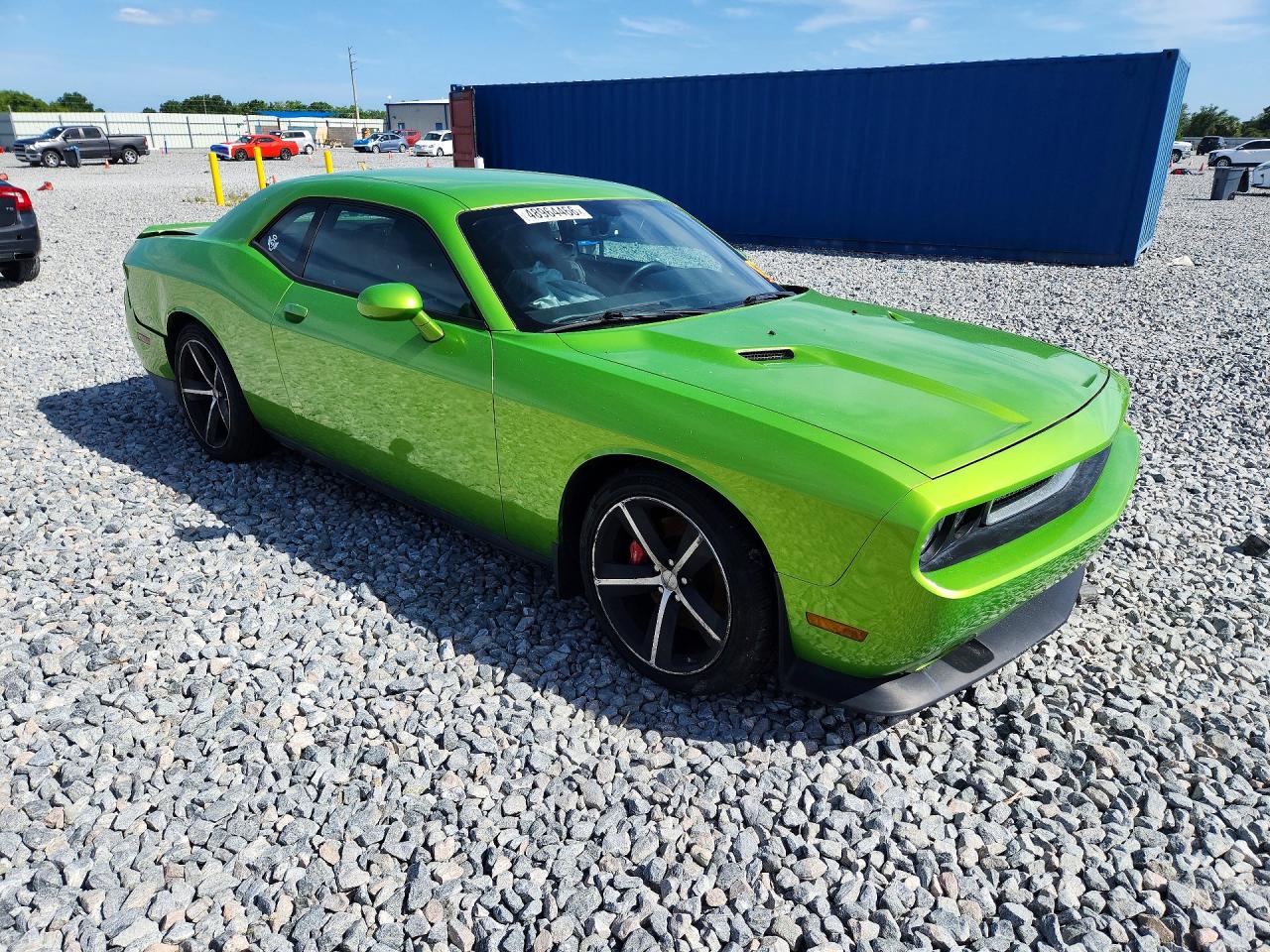 2011 Dodge Challenger Srt-8 Green vin: 2B3CJ7DJ3BH589633