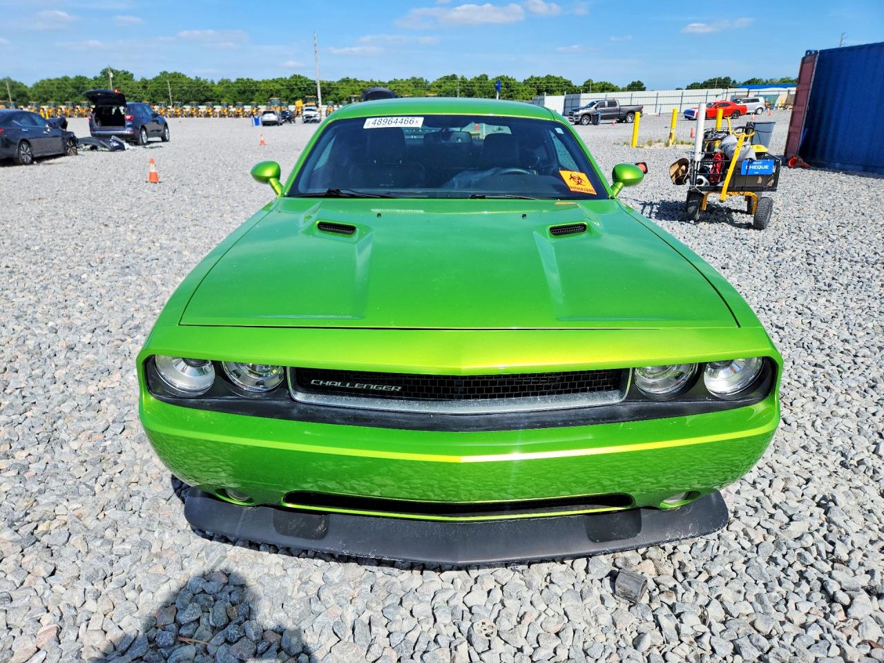 2011 Dodge Challenger Srt-8 Green vin: 2B3CJ7DJ3BH589633