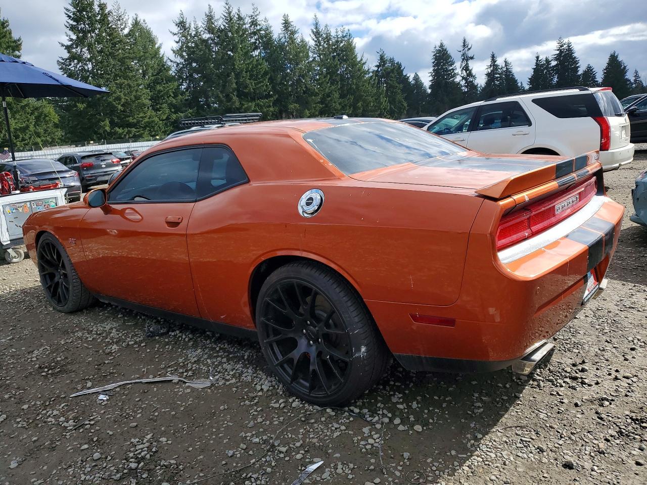 2011 Dodge Challenger Srt-8 Orange vin: 2B3CJ7DJ4BH526492