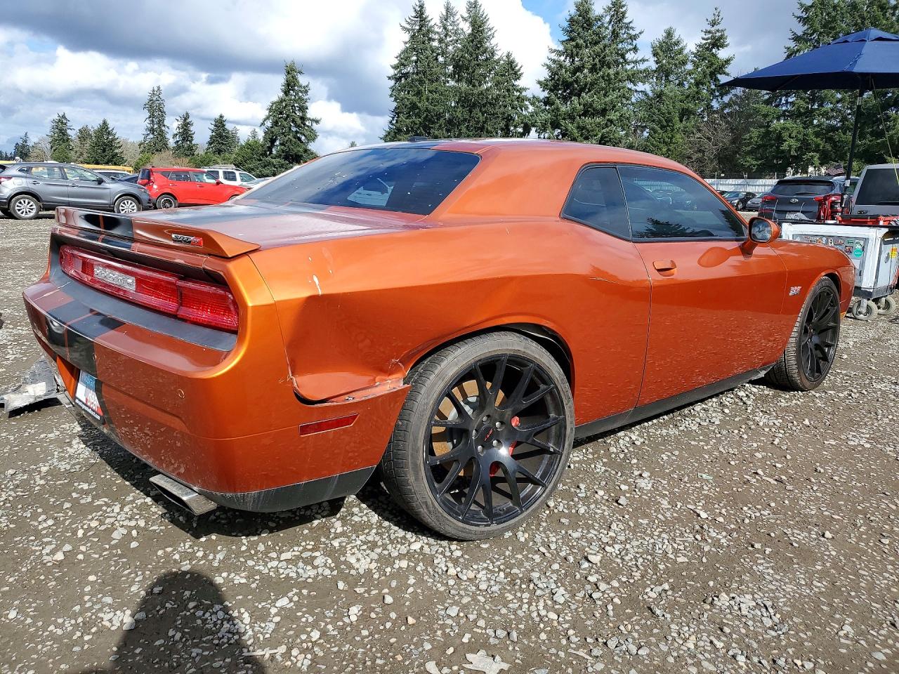 2011 Dodge Challenger Srt-8 Orange vin: 2B3CJ7DJ4BH526492
