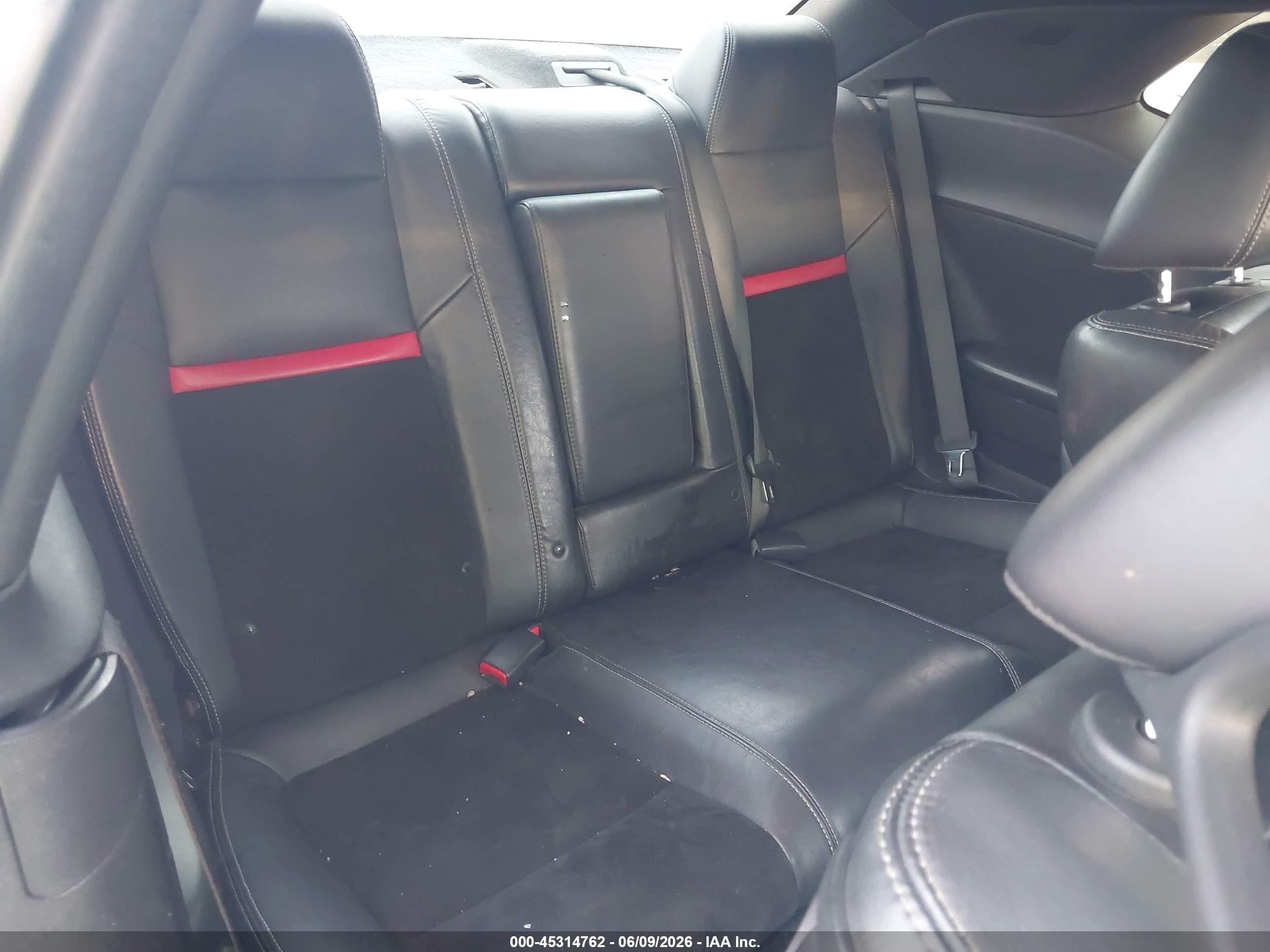2011 Dodge Challenger Srt8 Black vin: 2B3CJ7DJ9BH548200
