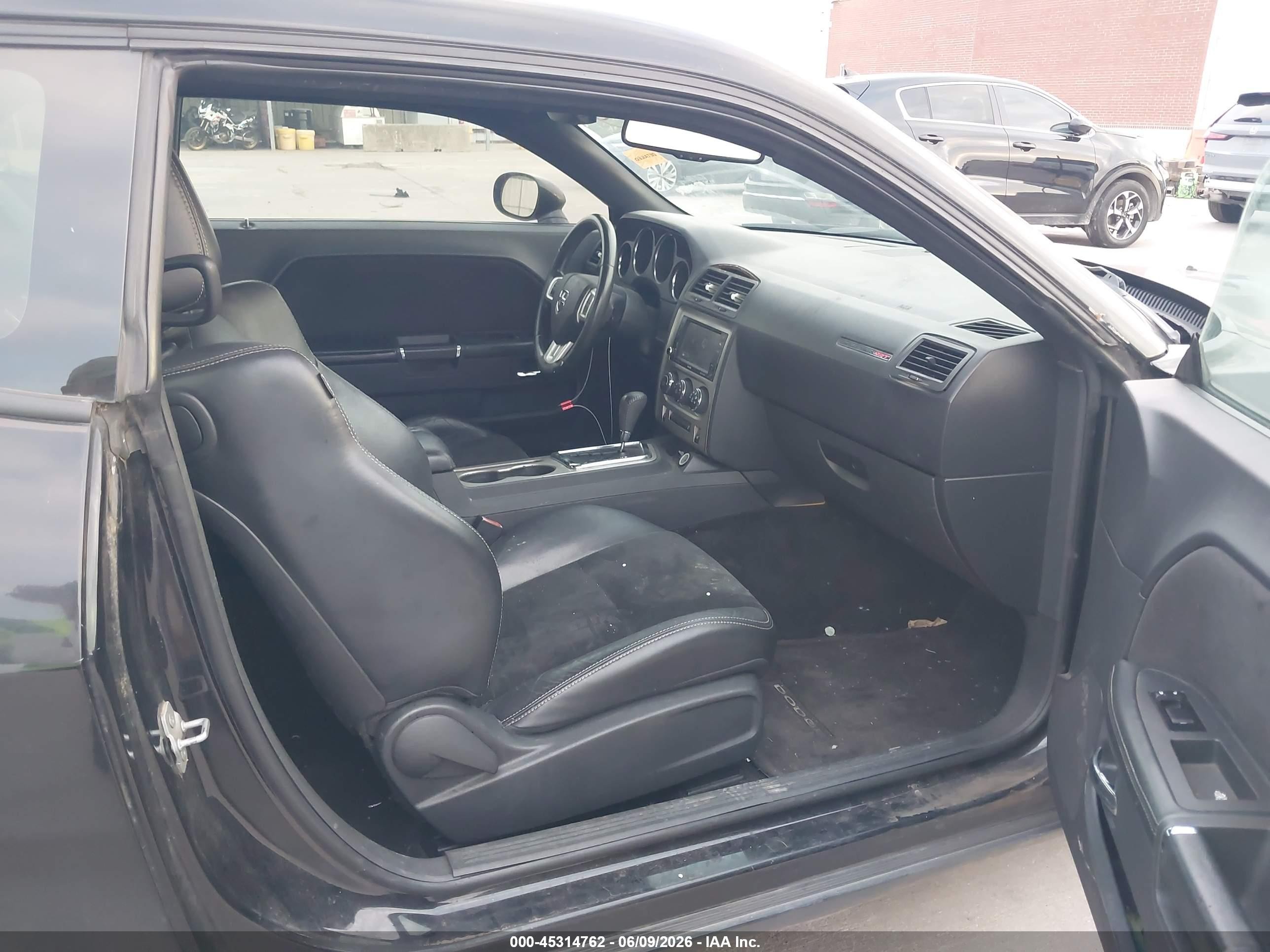 2011 Dodge Challenger Srt8 Black vin: 2B3CJ7DJ9BH548200
