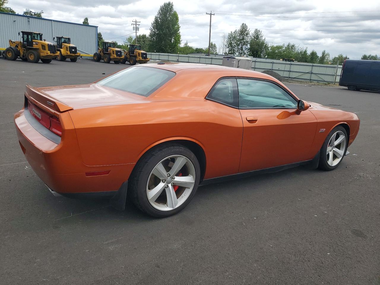 2011 Dodge Challenger Srt-8 Orange vin: 2B3CJ7DJ9BH575171