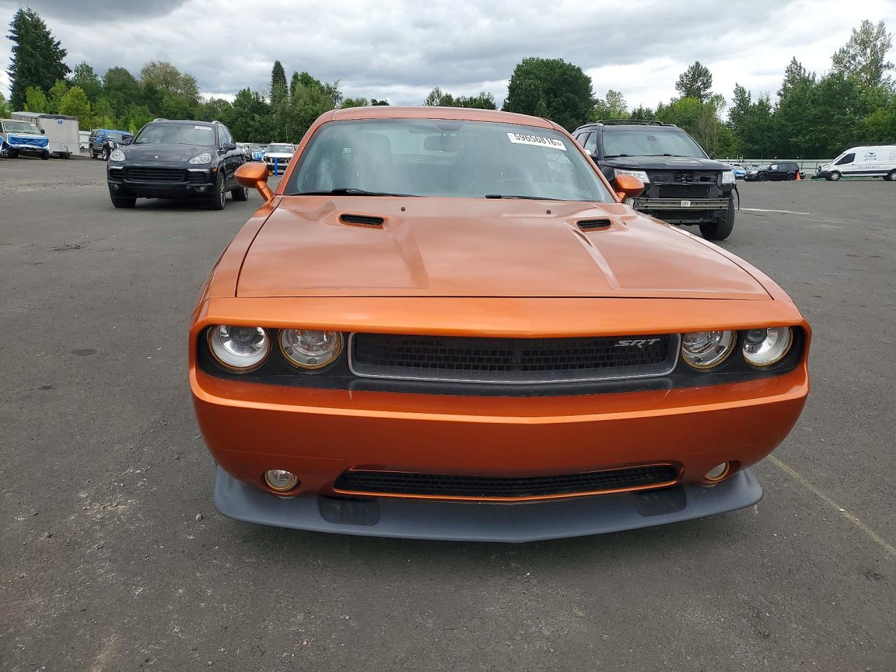 2011 Dodge Challenger Srt-8 Orange vin: 2B3CJ7DJ9BH575171