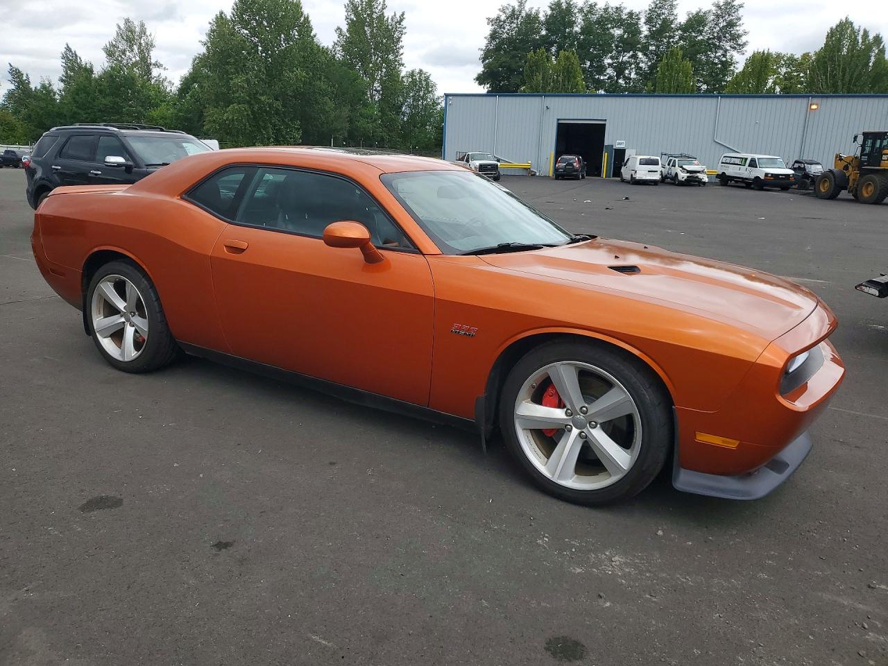 2011 Dodge Challenger Srt-8 Orange vin: 2B3CJ7DJ9BH575171