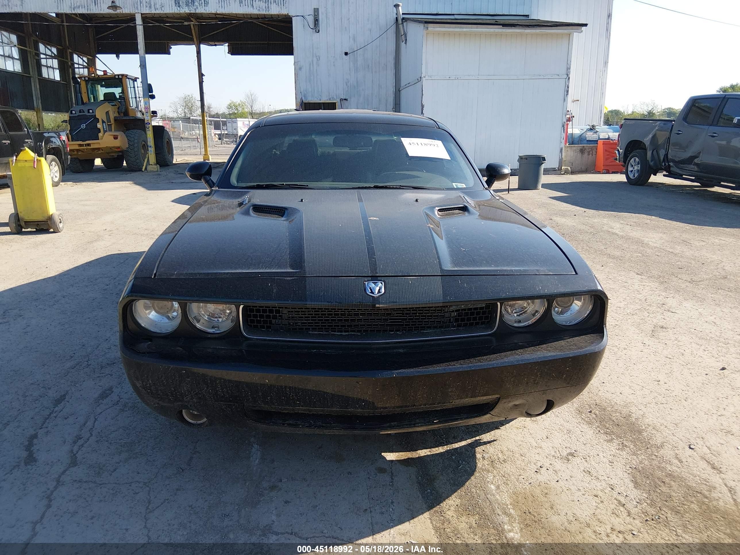2010 Dodge Challenger Srt8 Black vin: 2B3CJ7DW0AH283418
