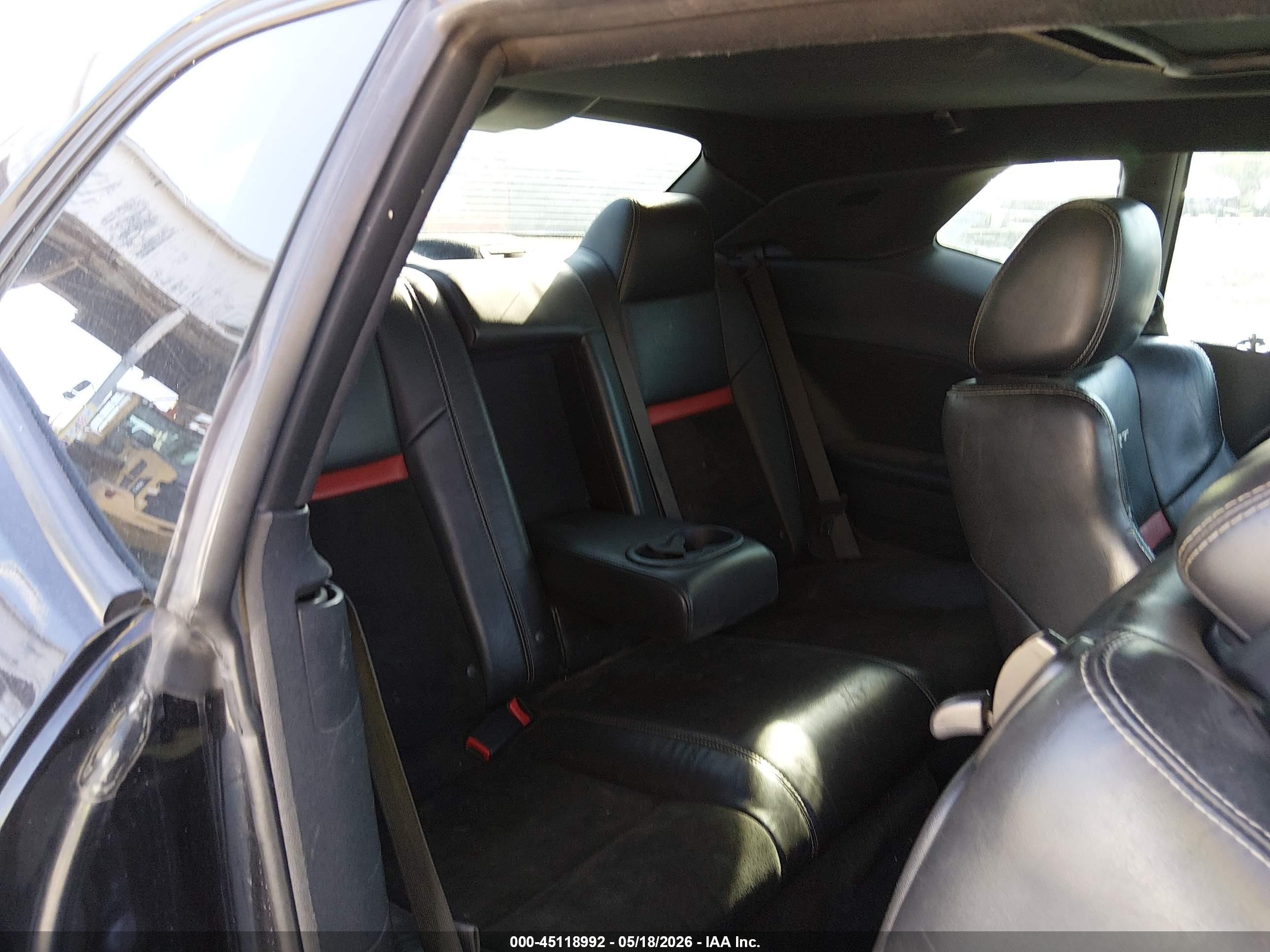 2010 Dodge Challenger Srt8 Black vin: 2B3CJ7DW0AH283418