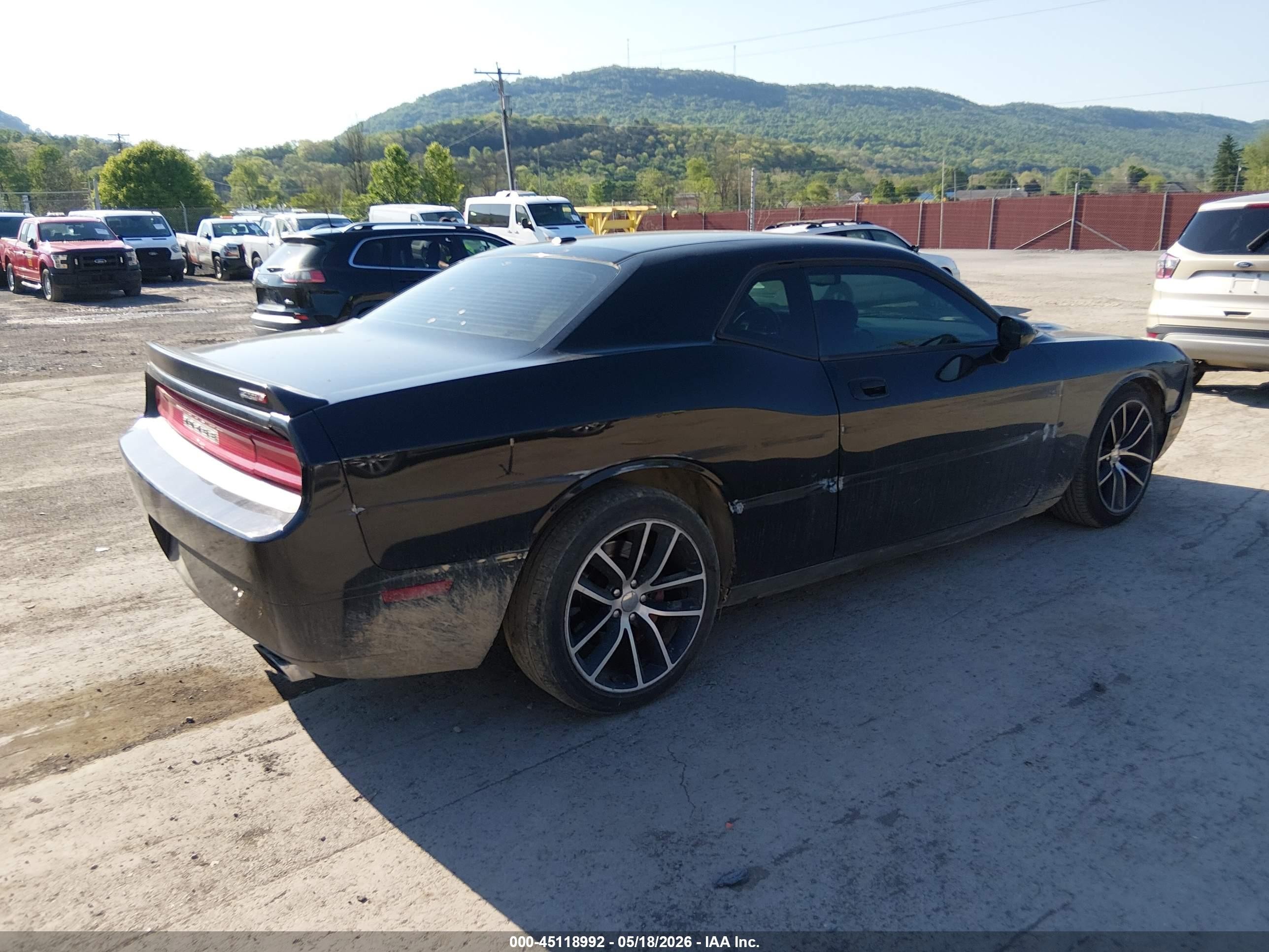 2010 Dodge Challenger Srt8 Black vin: 2B3CJ7DW0AH283418