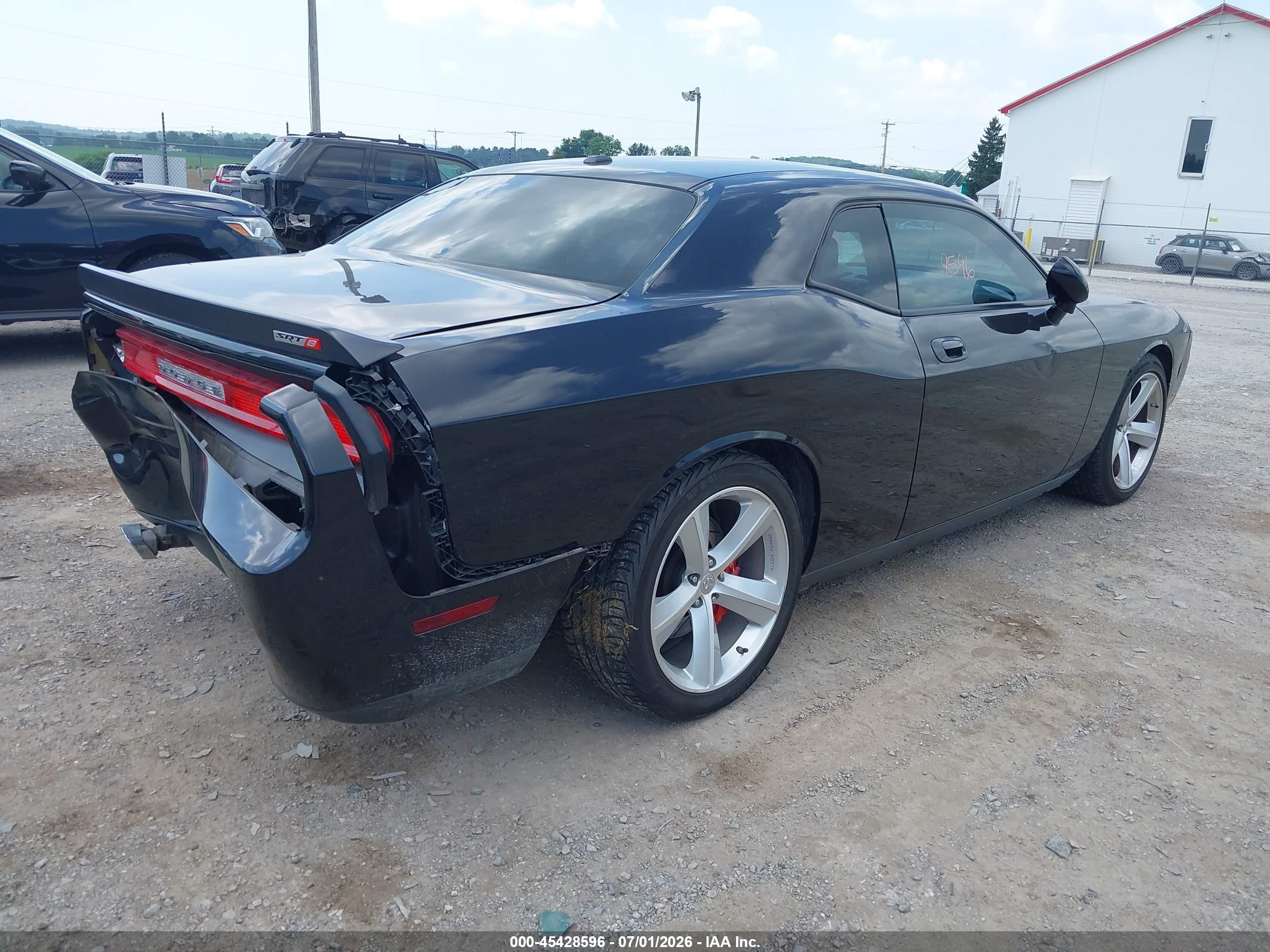 2010 Dodge Challenger Srt8 Black vin: 2B3CJ7DW1AH131471