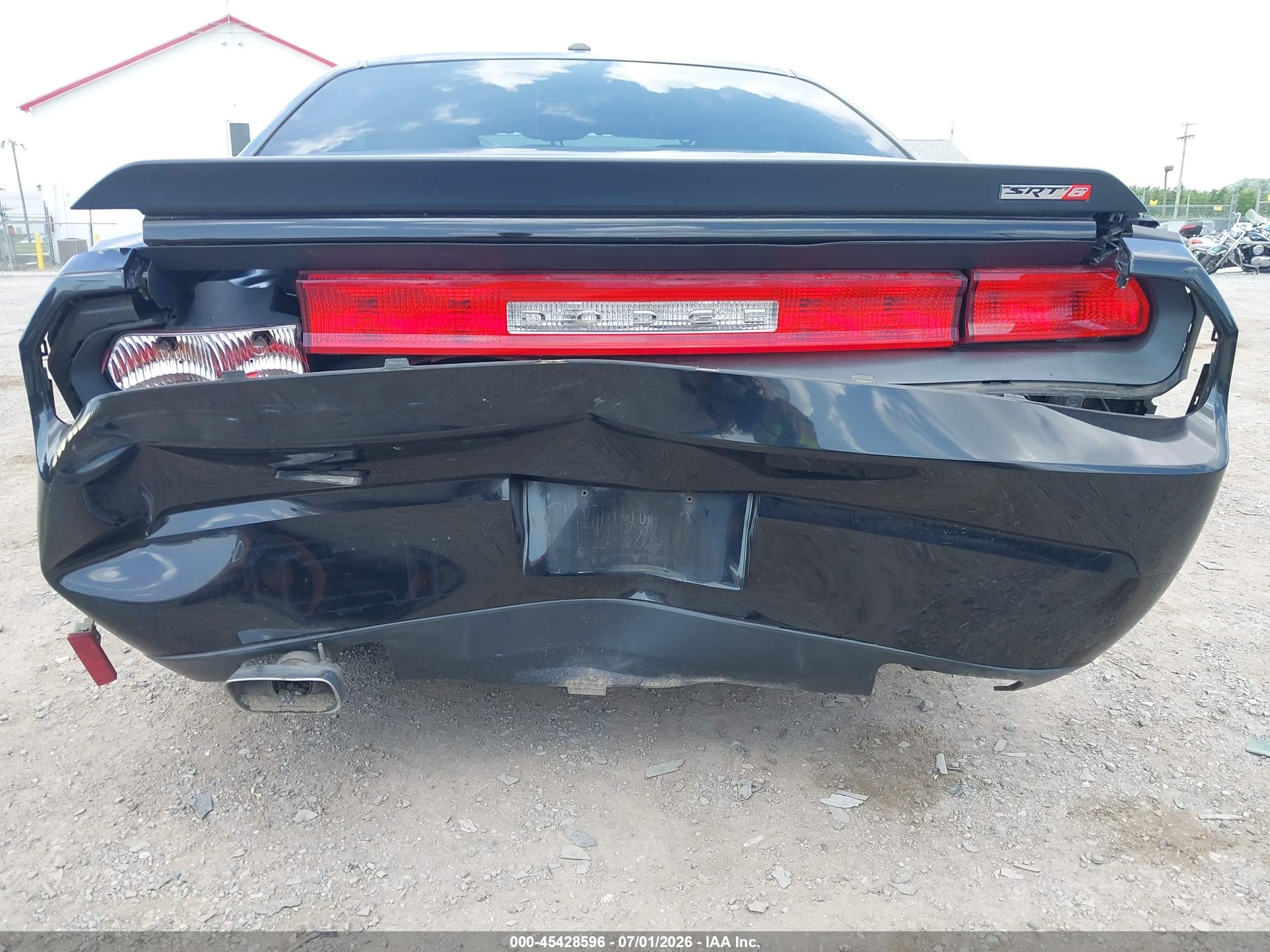 2010 Dodge Challenger Srt8 Black vin: 2B3CJ7DW1AH131471