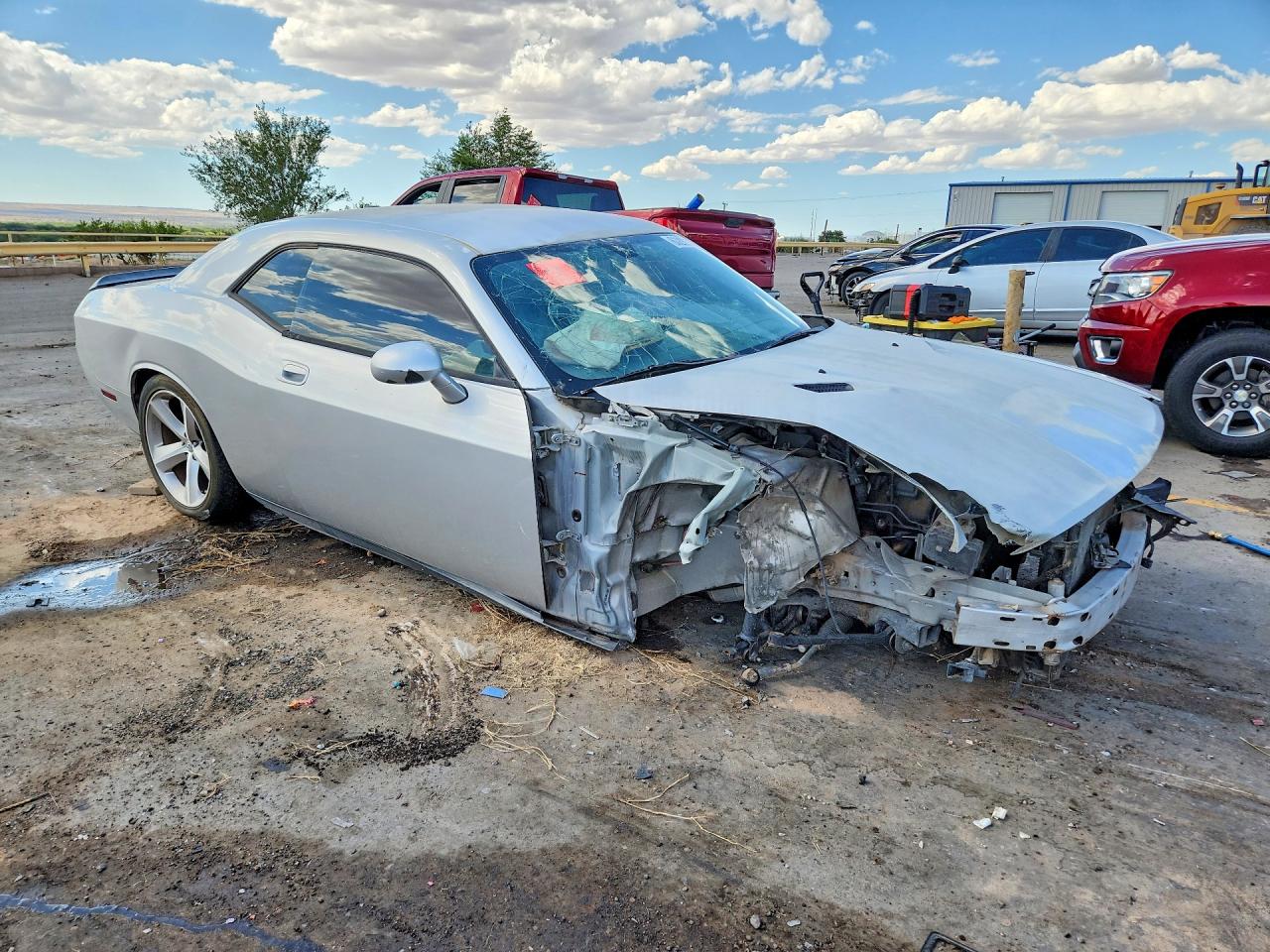 2010 Dodge Challenger Srt-8 Серый vin: 2B3CJ7DW1AH161277