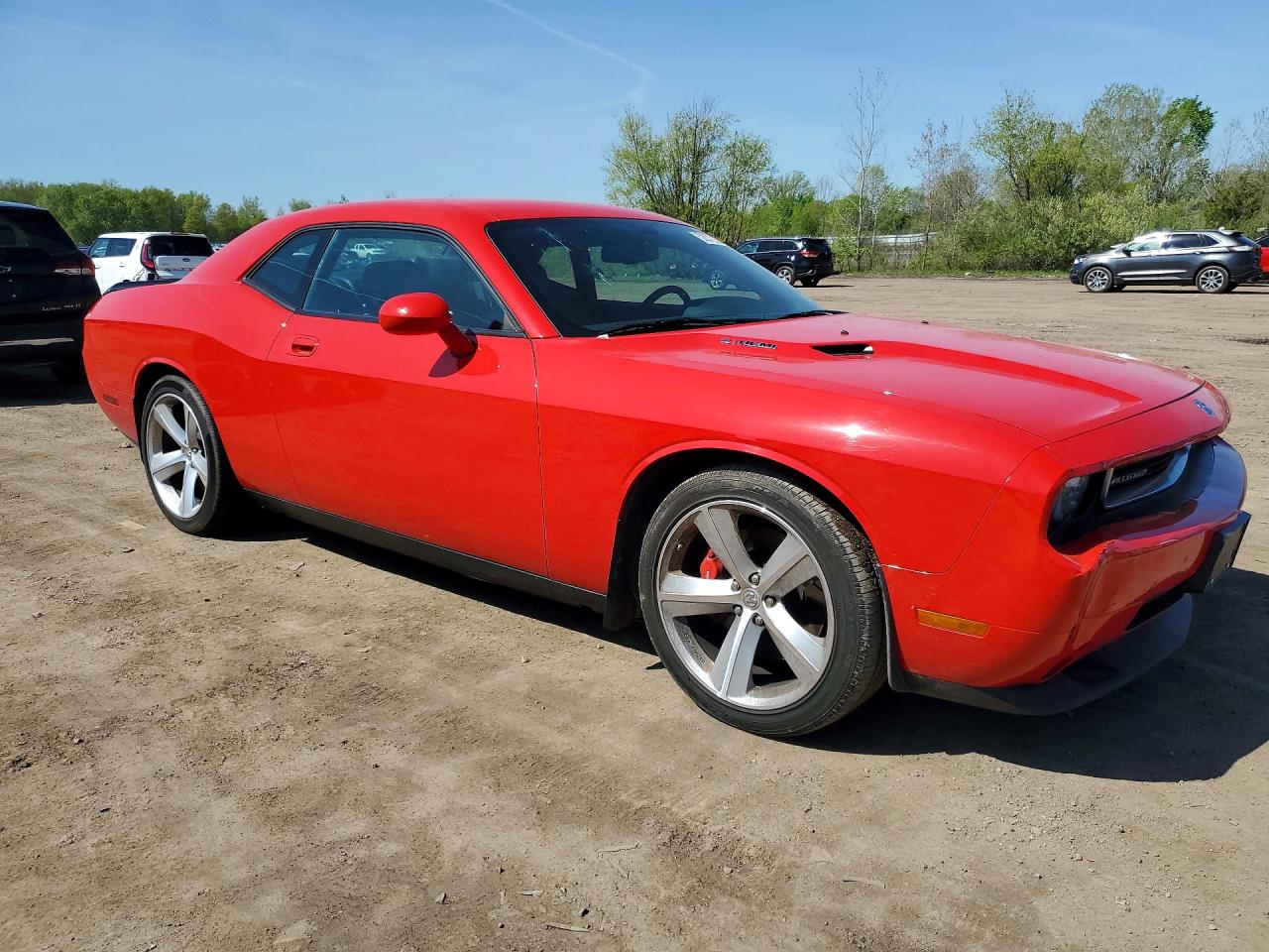 2010 Dodge Challenger Srt-8 Red vin: 2B3CJ7DW4AH115703