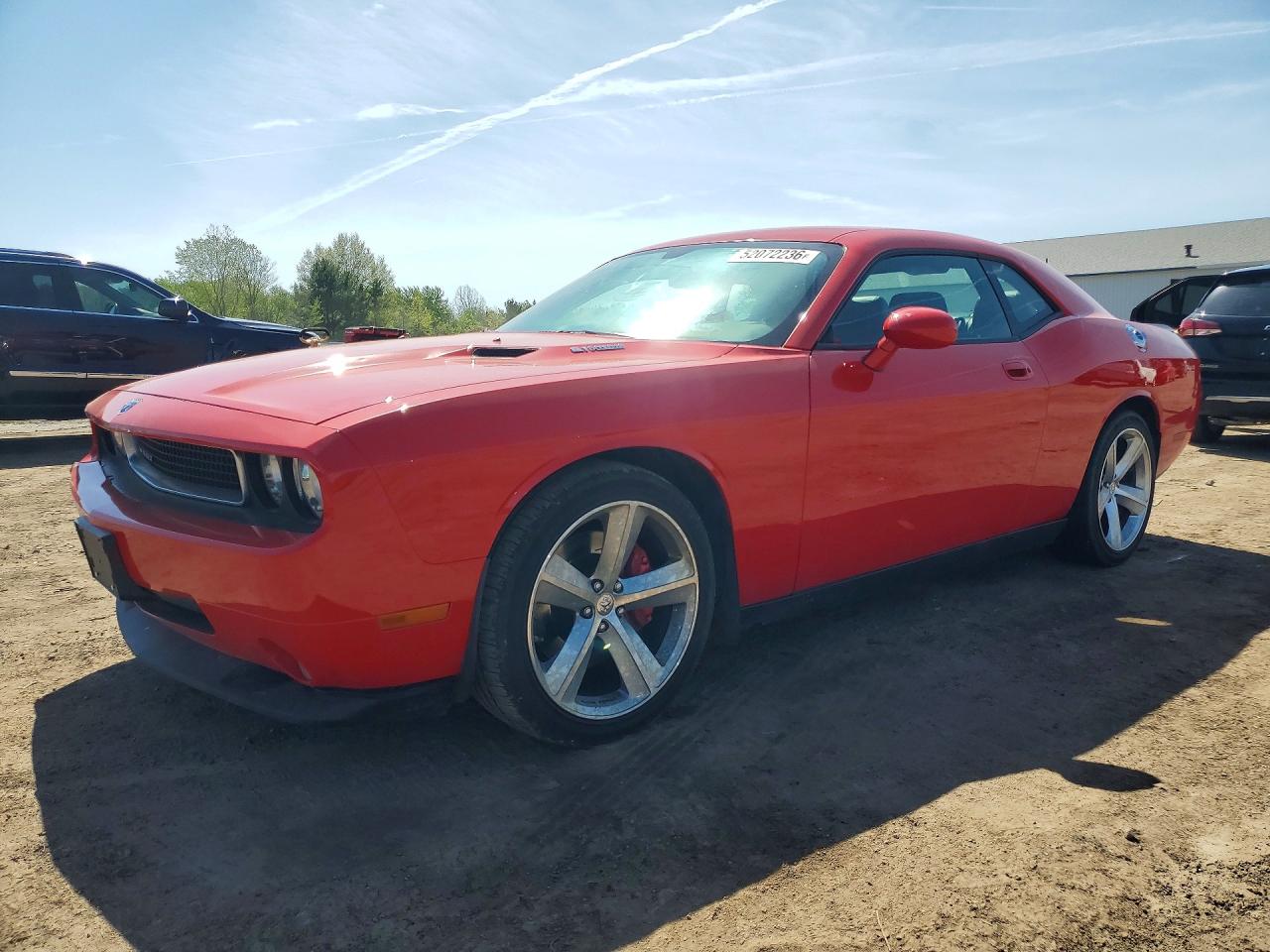 2010 Dodge Challenger Srt-8 Red vin: 2B3CJ7DW4AH115703