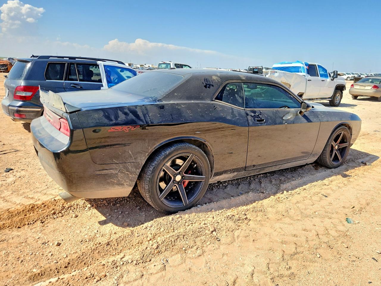 2010 Dodge Challenger Srt-8 Black vin: 2B3CJ7DW4AH161256
