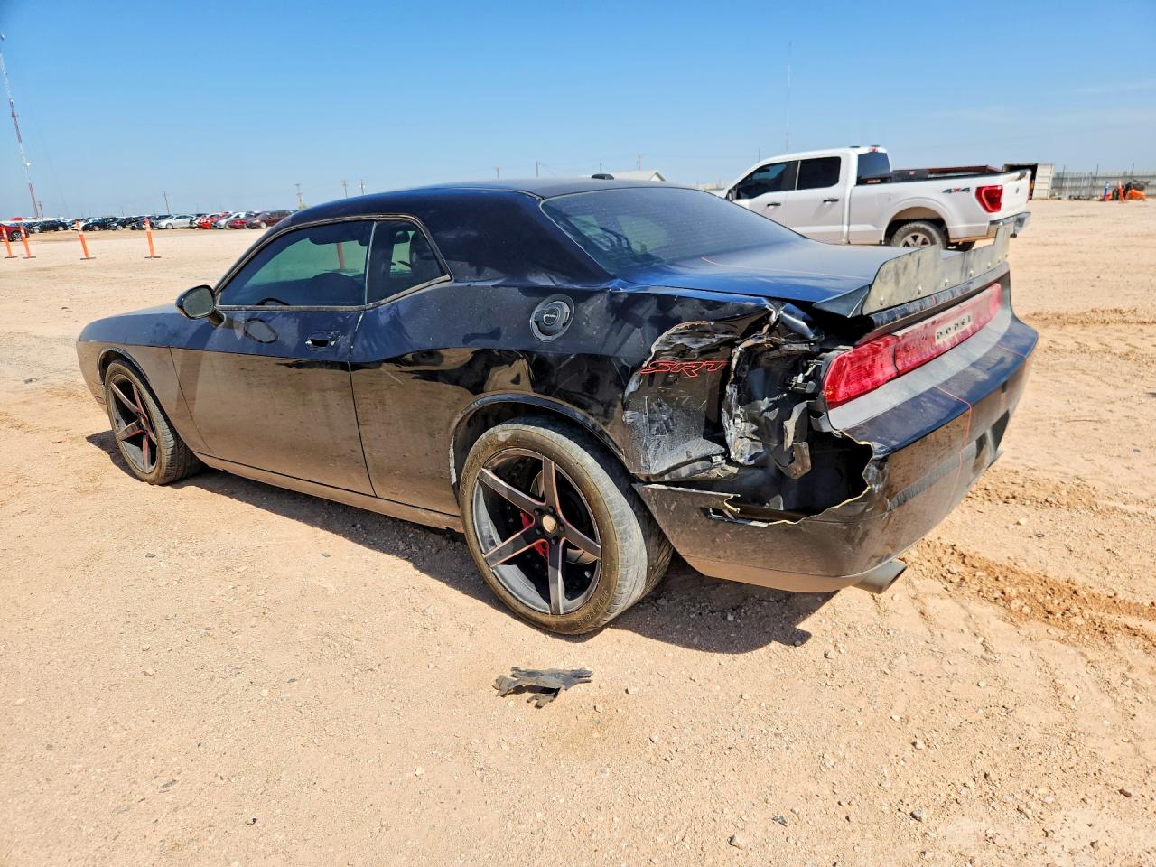 2010 Dodge Challenger Srt-8 Black vin: 2B3CJ7DW4AH161256