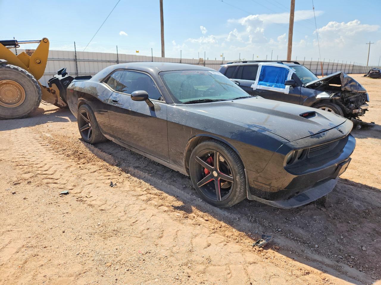 2010 Dodge Challenger Srt-8 Black vin: 2B3CJ7DW4AH161256