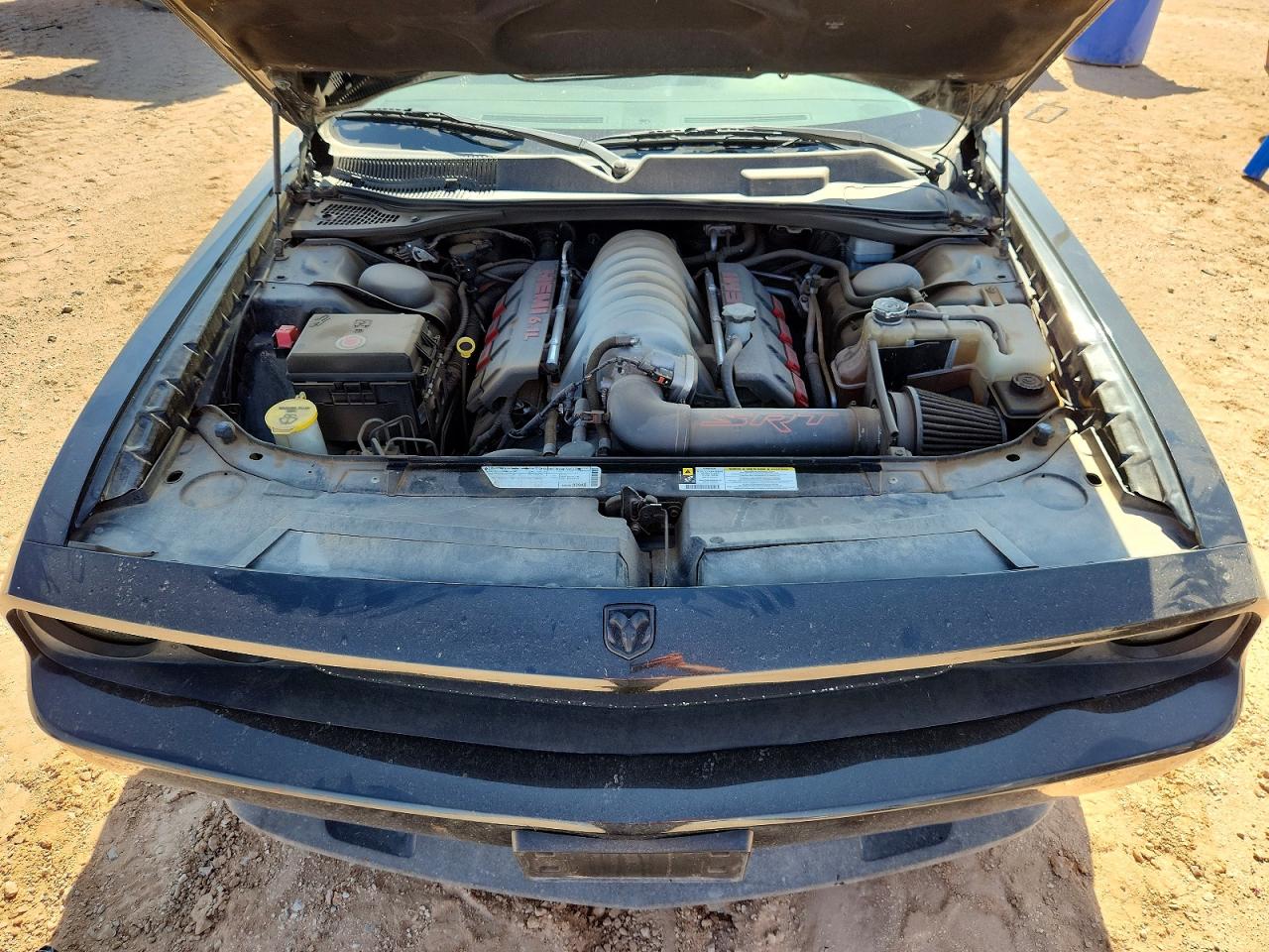 2010 Dodge Challenger Srt-8 Black vin: 2B3CJ7DW4AH161256