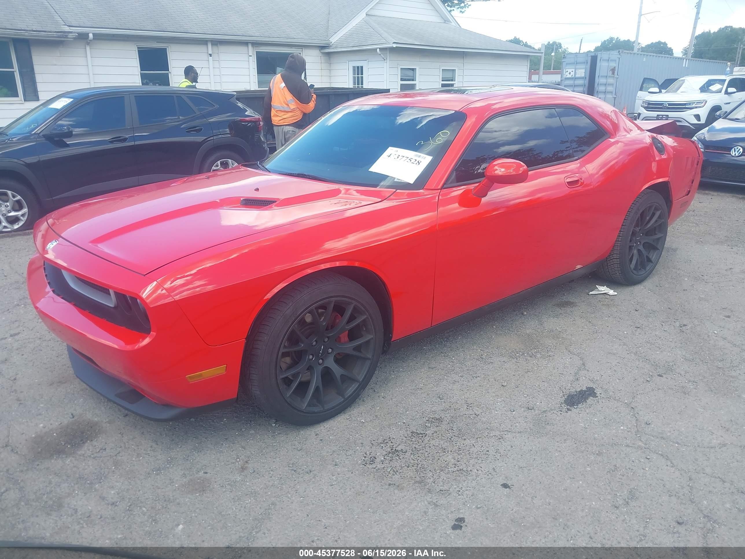 2010 Dodge Challenger Srt8 Red vin: 2B3CJ7DW5AH318275