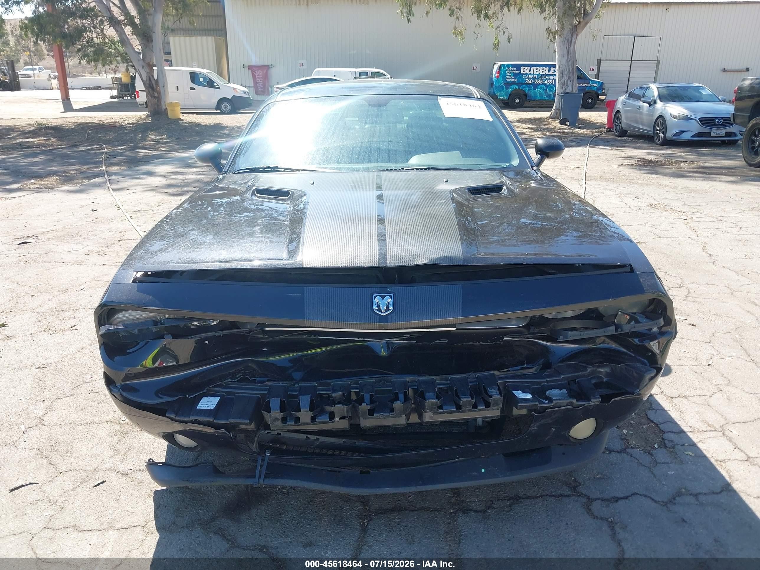 2010 Dodge Challenger Srt8 Black vin: 2B3CJ7DW6AH154955