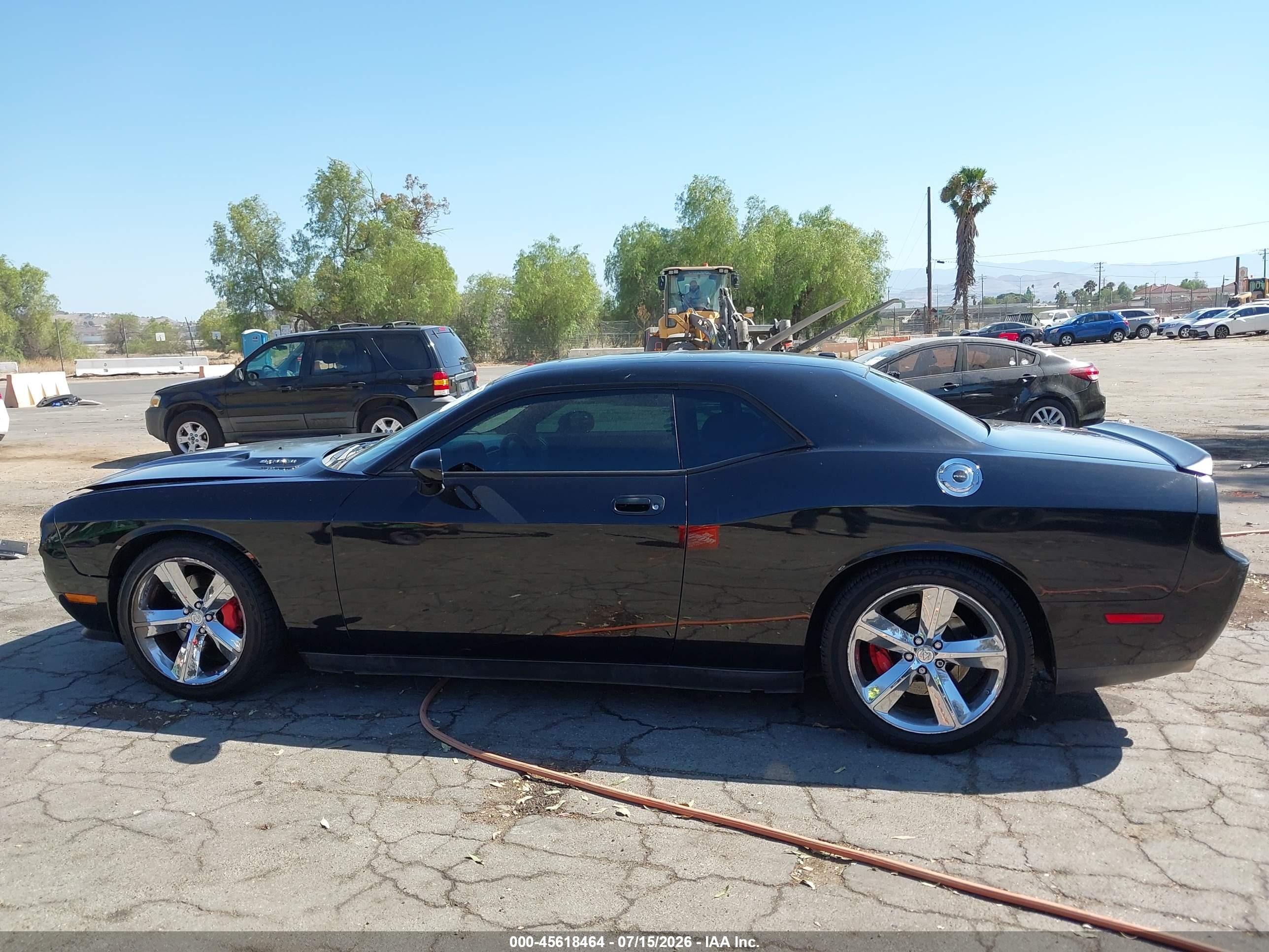 2010 Dodge Challenger Srt8 Black vin: 2B3CJ7DW6AH154955