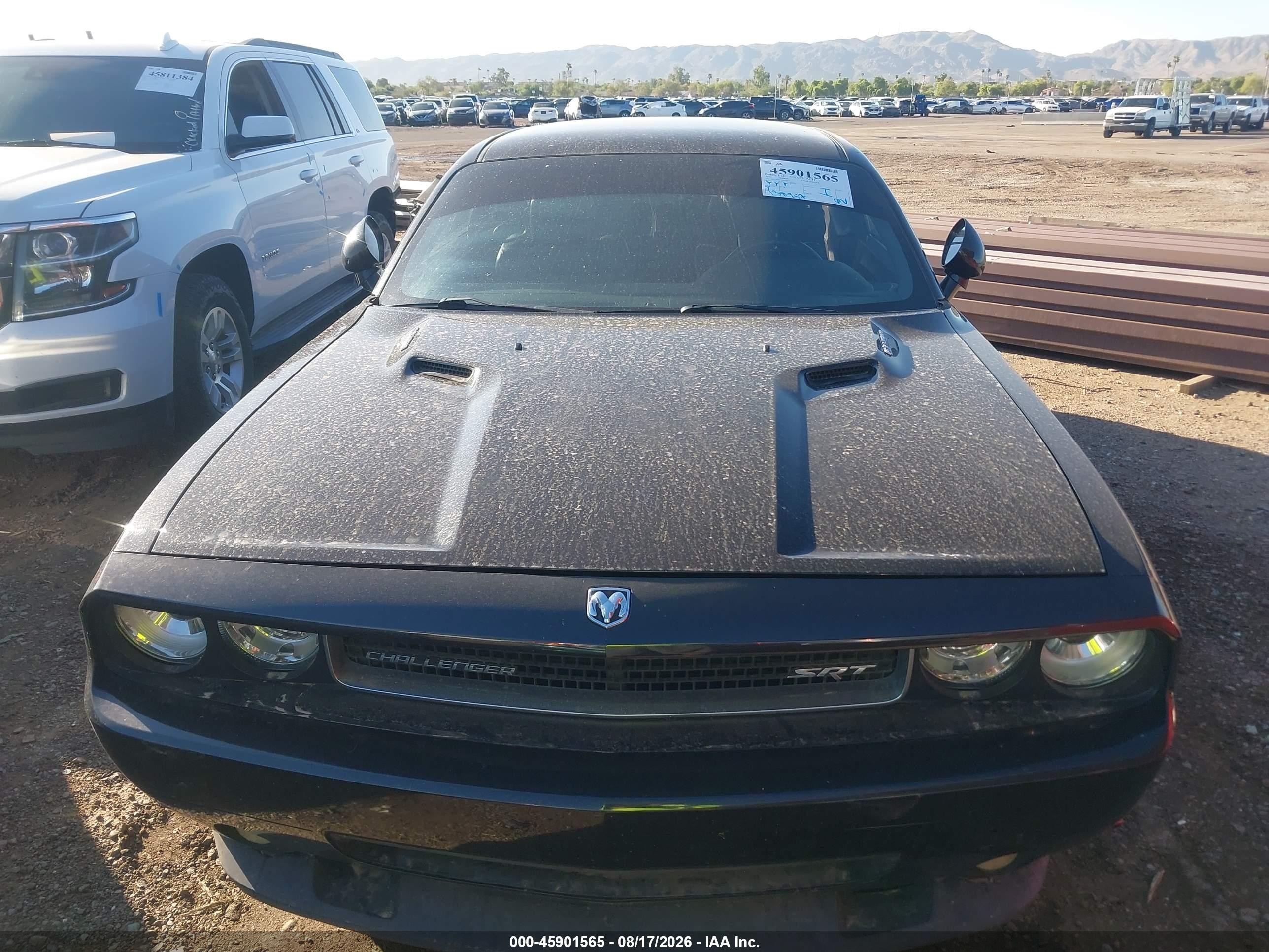 2010 Dodge Challenger Srt8 Black vin: 2B3CJ7DW7AH109569